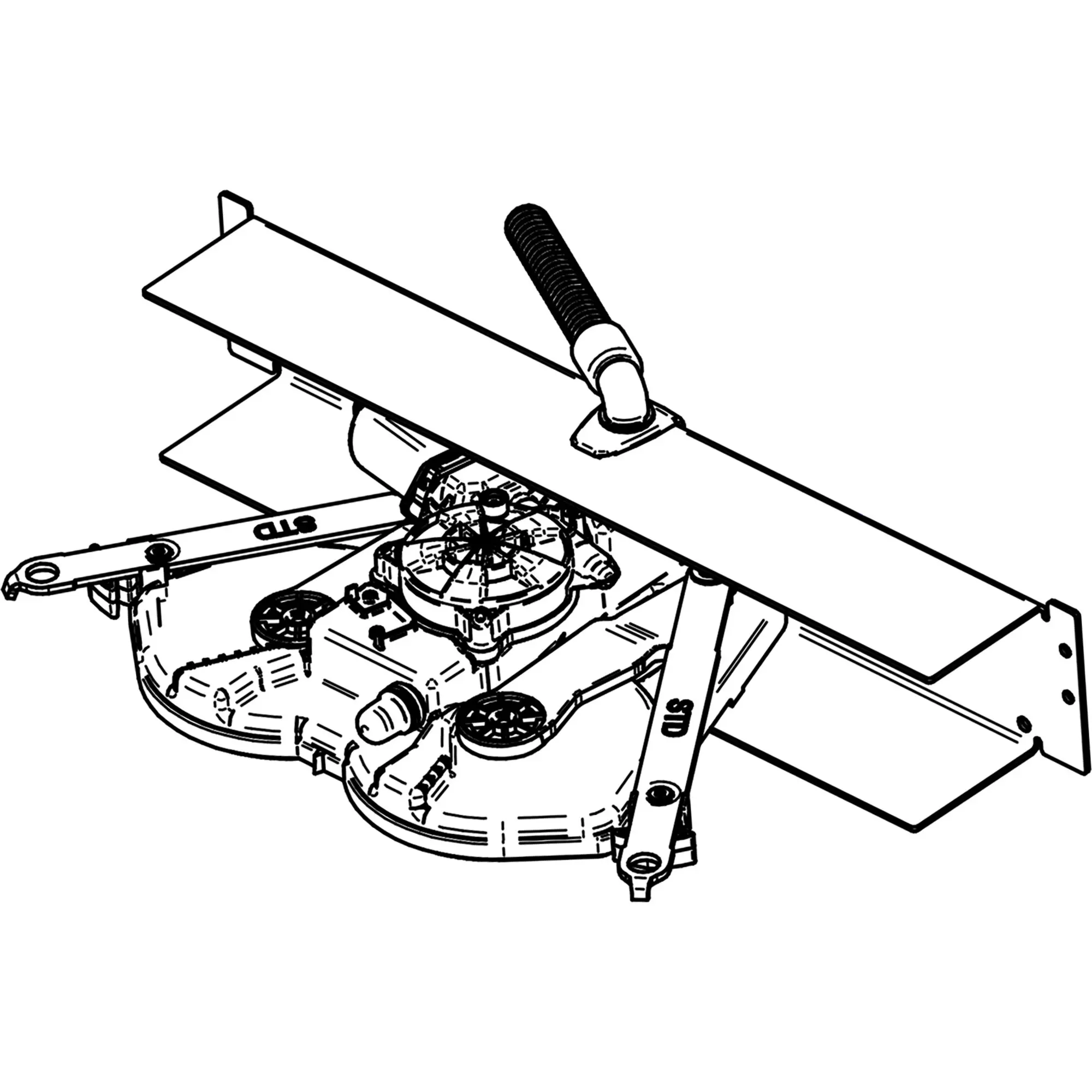 Motor Complete Thule Slide-Out Step G2 Crafter 12V 700