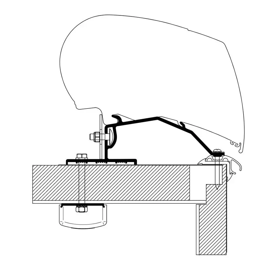 Adapter Kit For LMC Caravans For TO Series 6 and 9