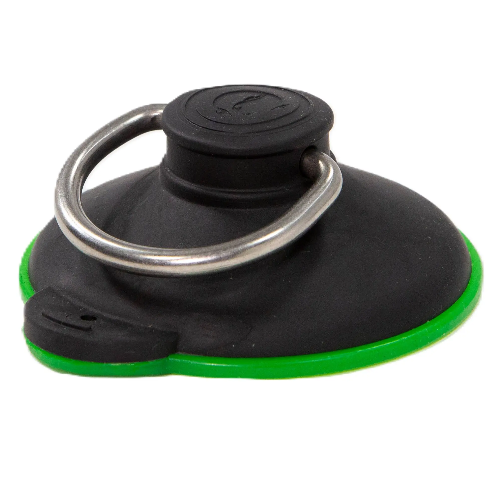 Saugnapf ClingCup mit Edelstahl-D-Ring grün