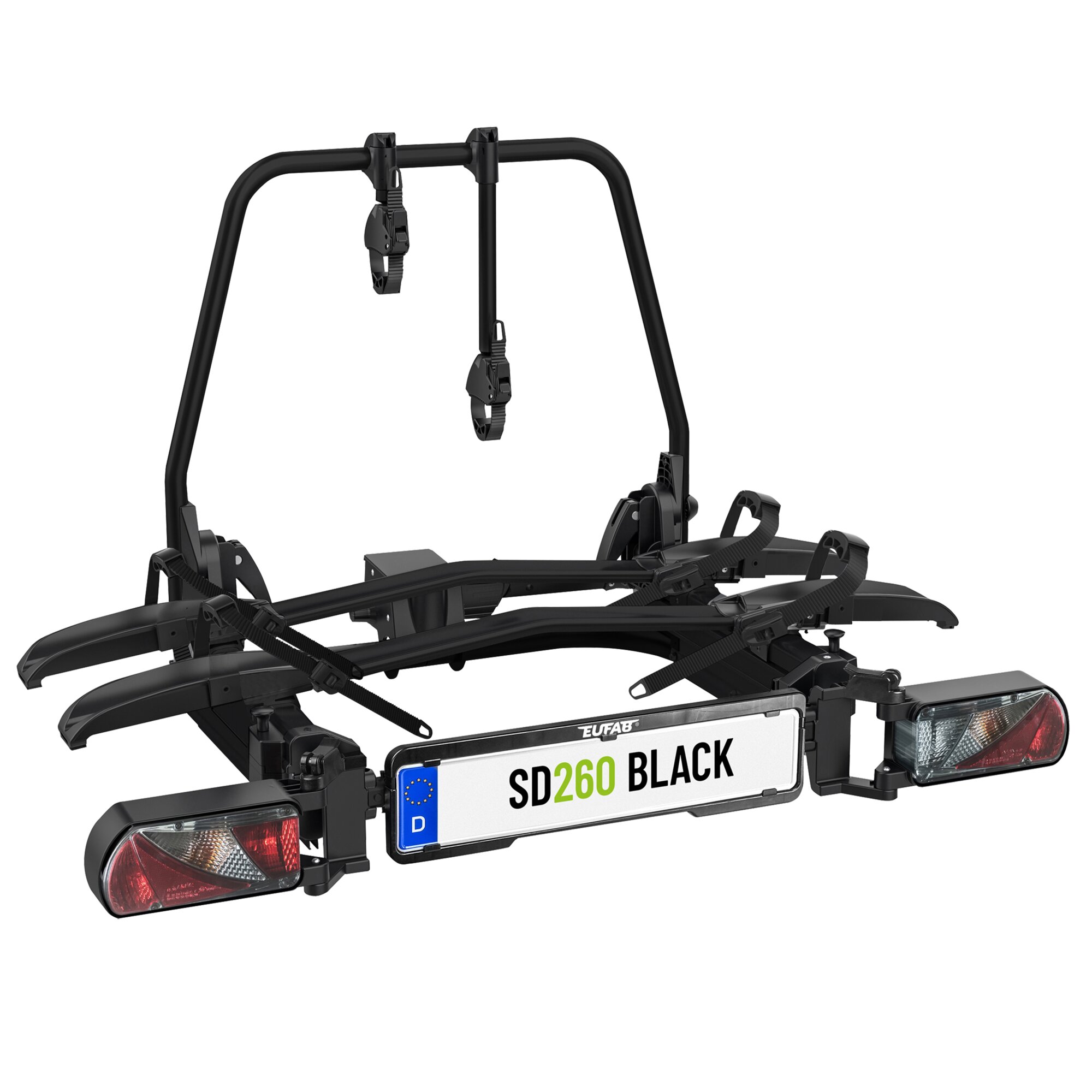 Fahrradträger Anhängerkupplung SD260, schwarz