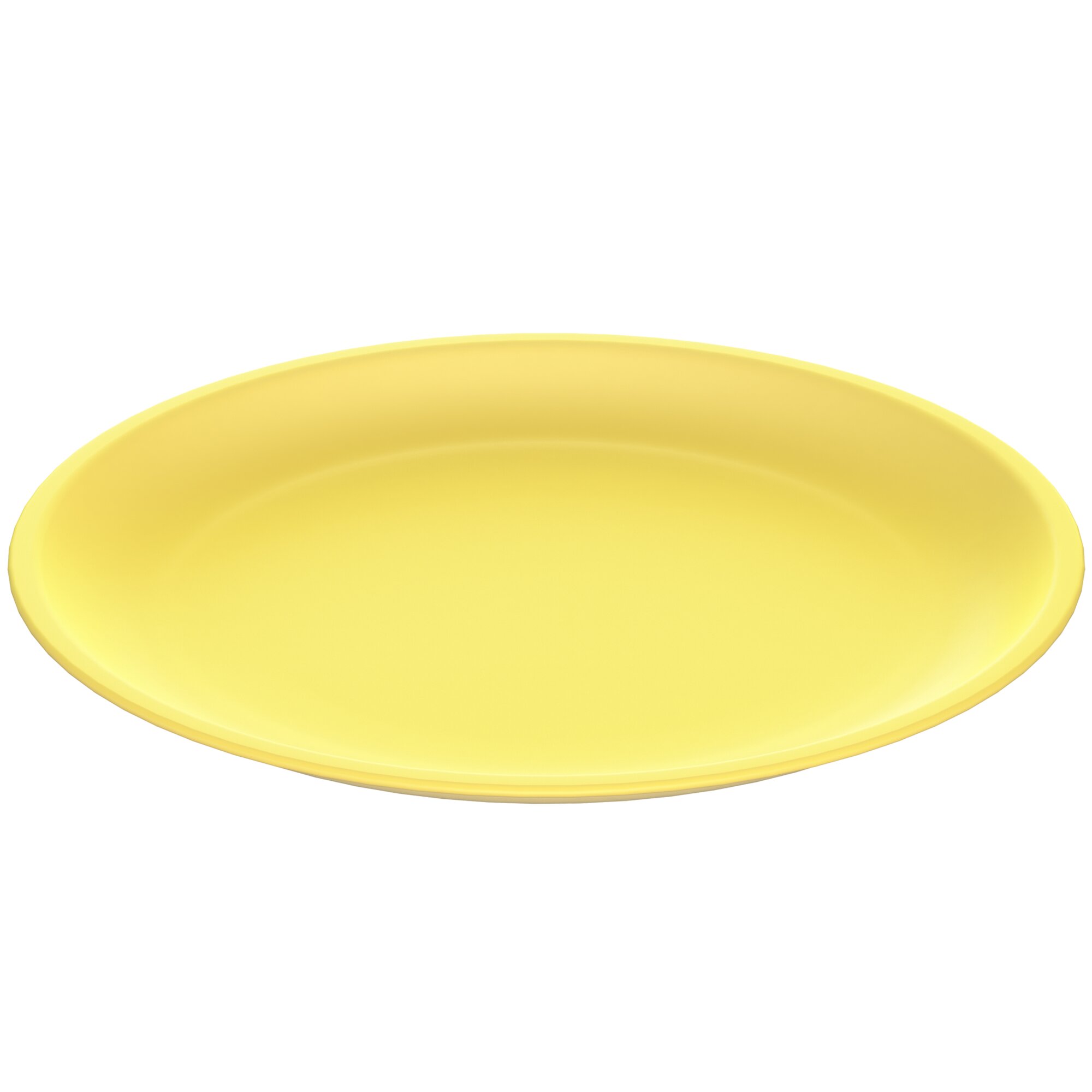 Teller 24 cm gelb