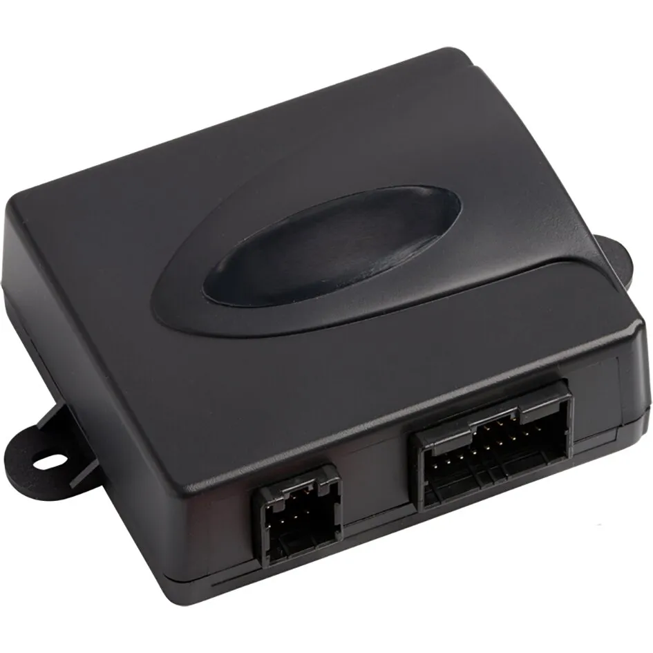 Schwarzer Geschwindigkeitsregler MagicSpeed MS-880 mit ovaler Vertiefung, zwei Steckanschlüssen und seitlichen Befestigungslaschen