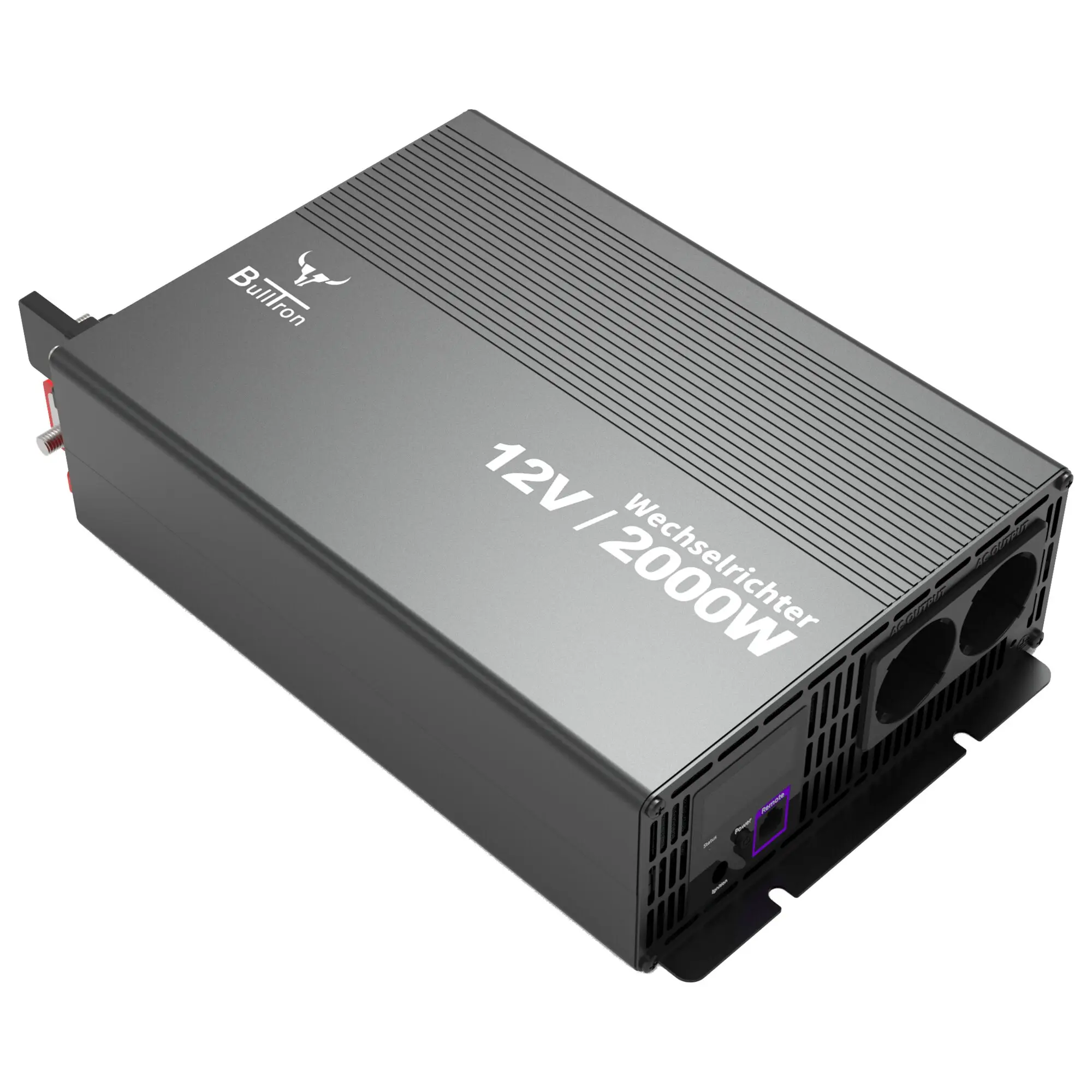 Wechselrichter 2000 W ohne Netzvorrangschaltung mit Display