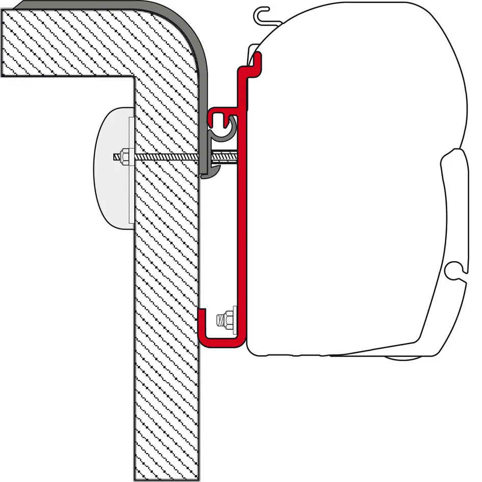 Awning Adapter Rapido for F45
