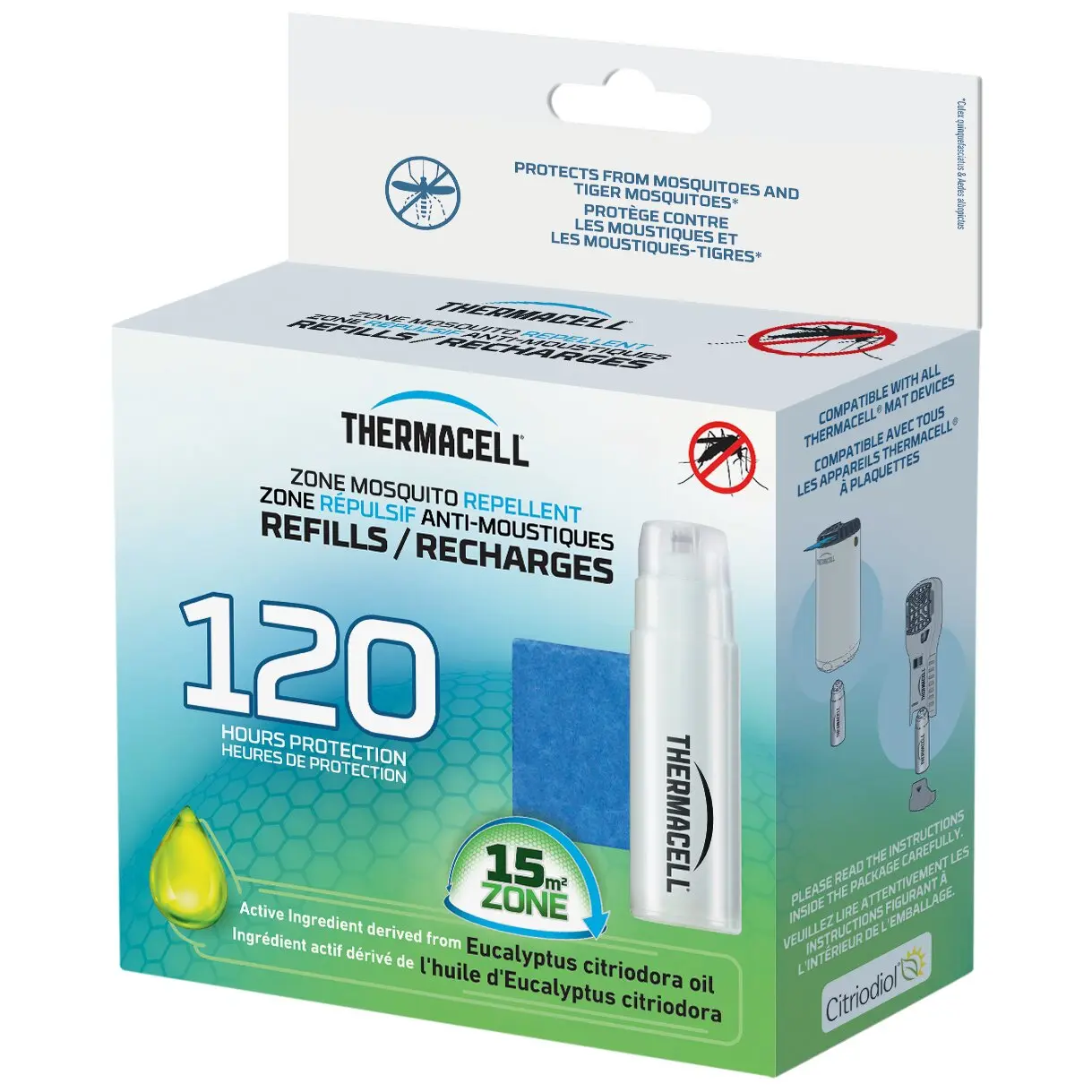 Mückenabwehr Nachfüllpack 120 h, PT-19