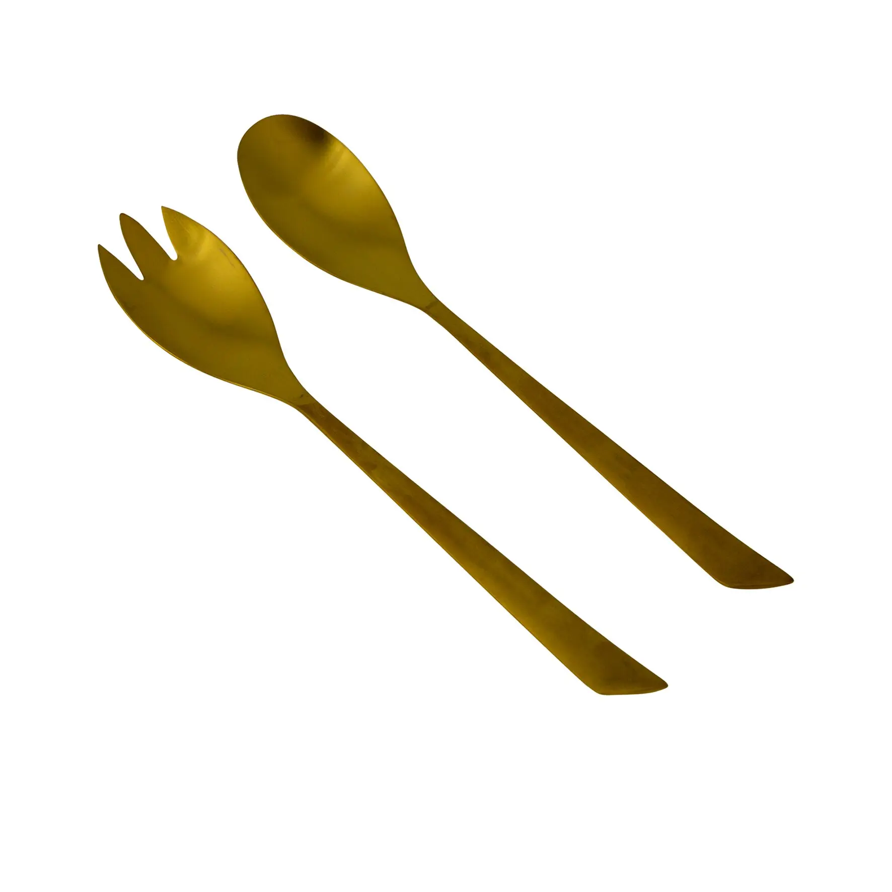 Salatbesteck Elegant, gold