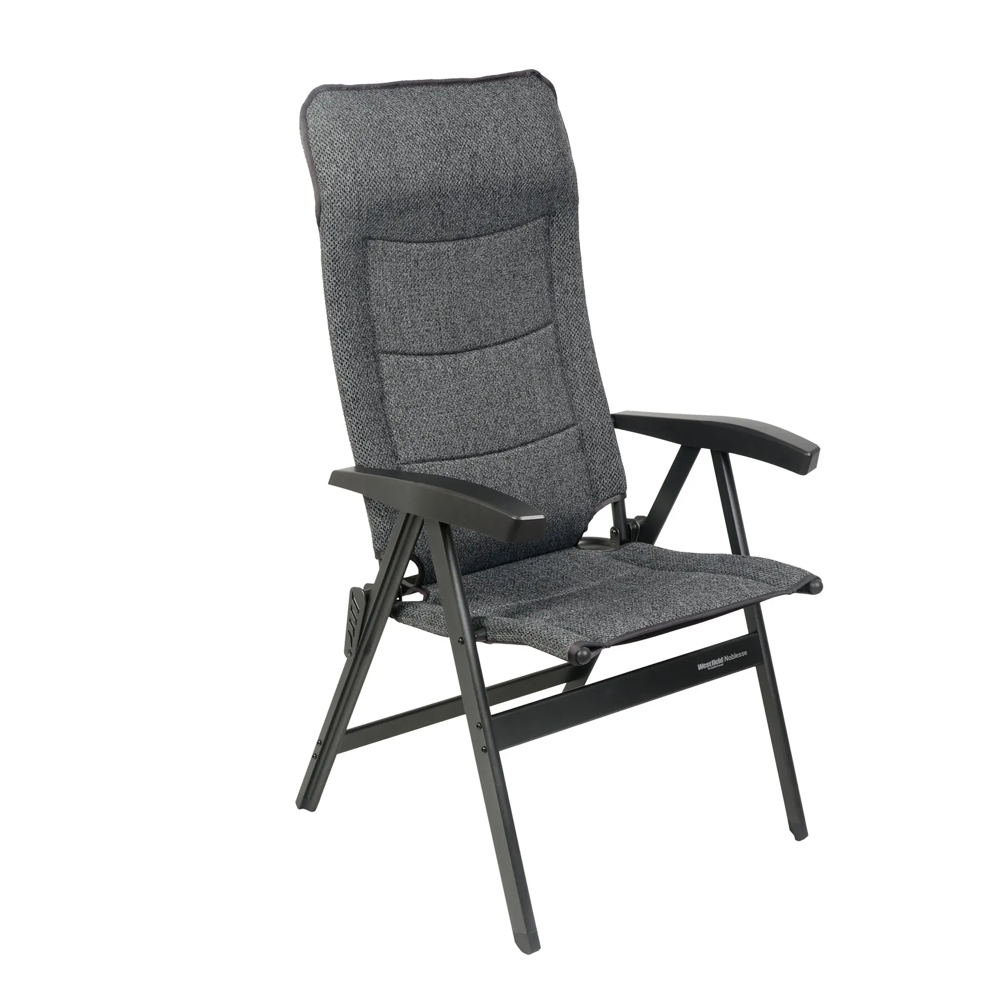 Campingstuhl Noblesse Deluxe, grau meliert