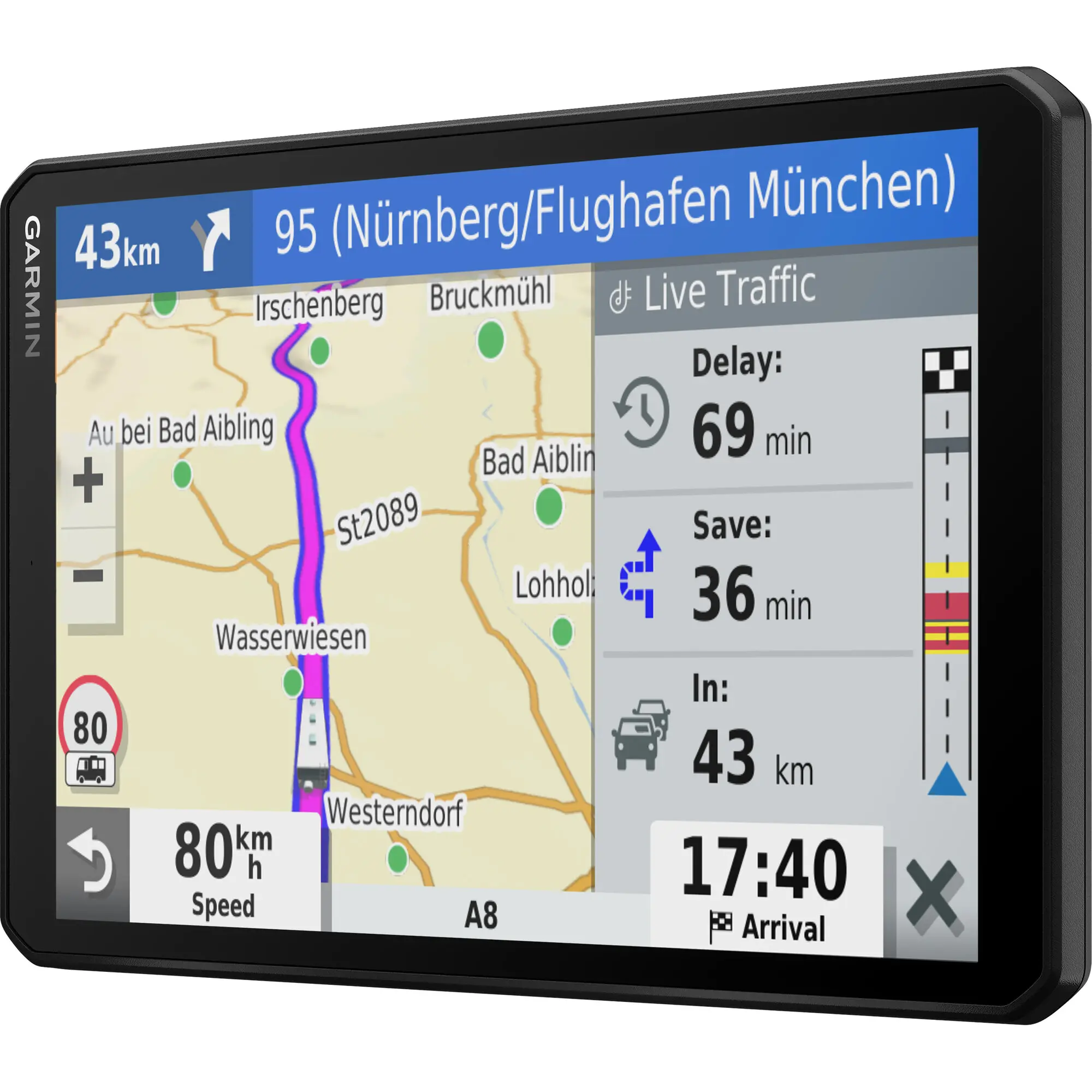 Bedienteil Garmin VIEO RV, 8" (20,3 cm)