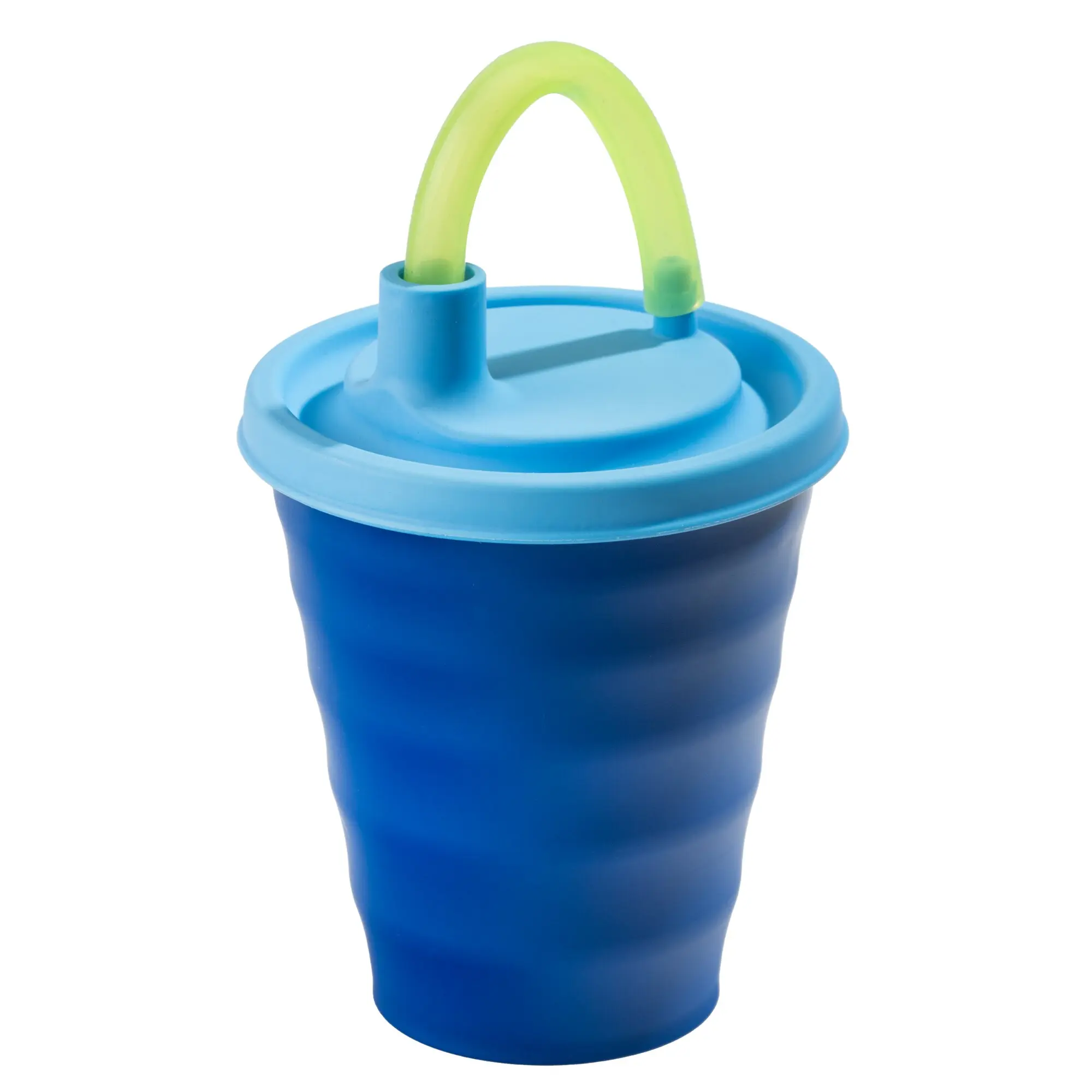 Trinkbecher mit Deckel, dunkelblau