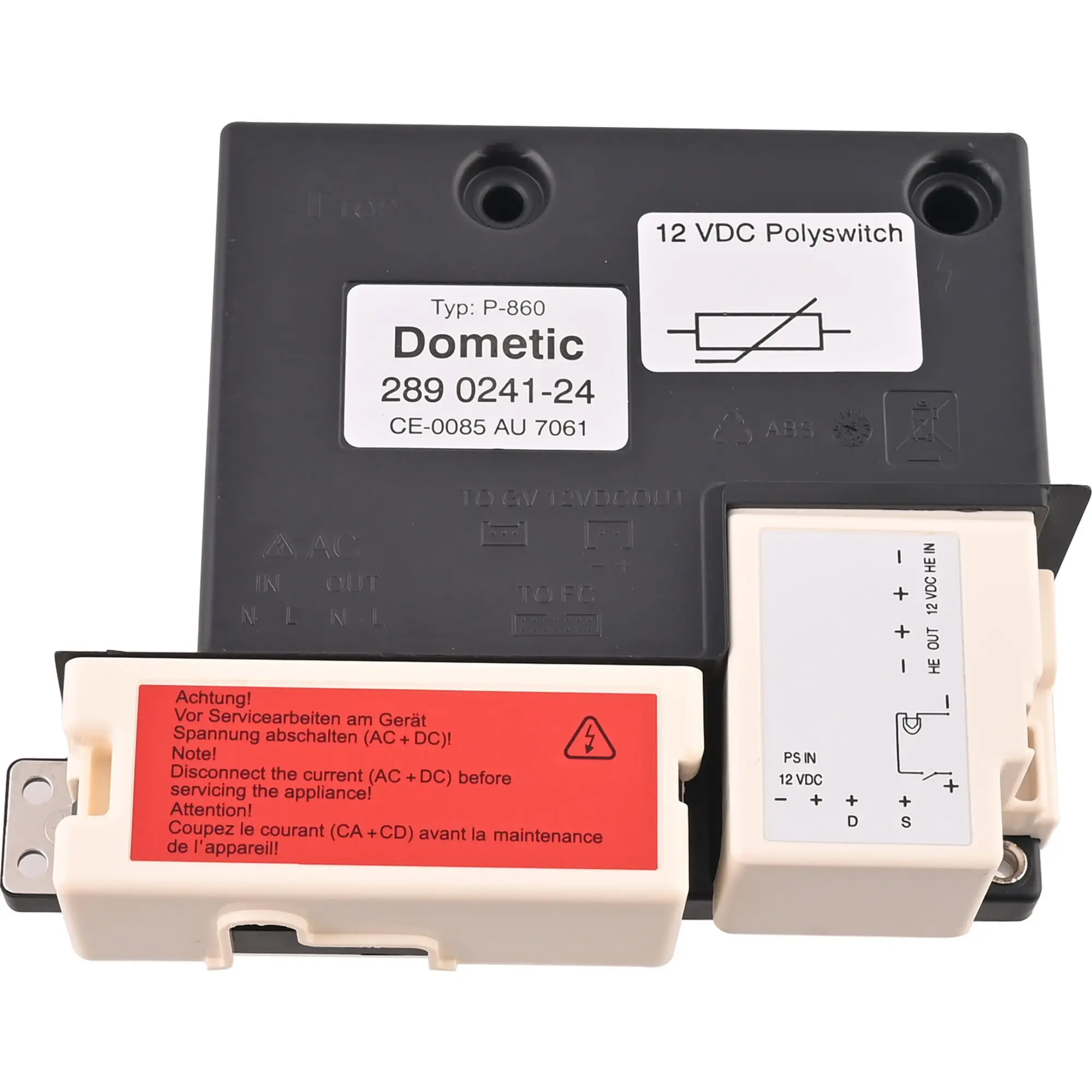 Connection Block Complete, MES 4 for Dometic Refrigerators