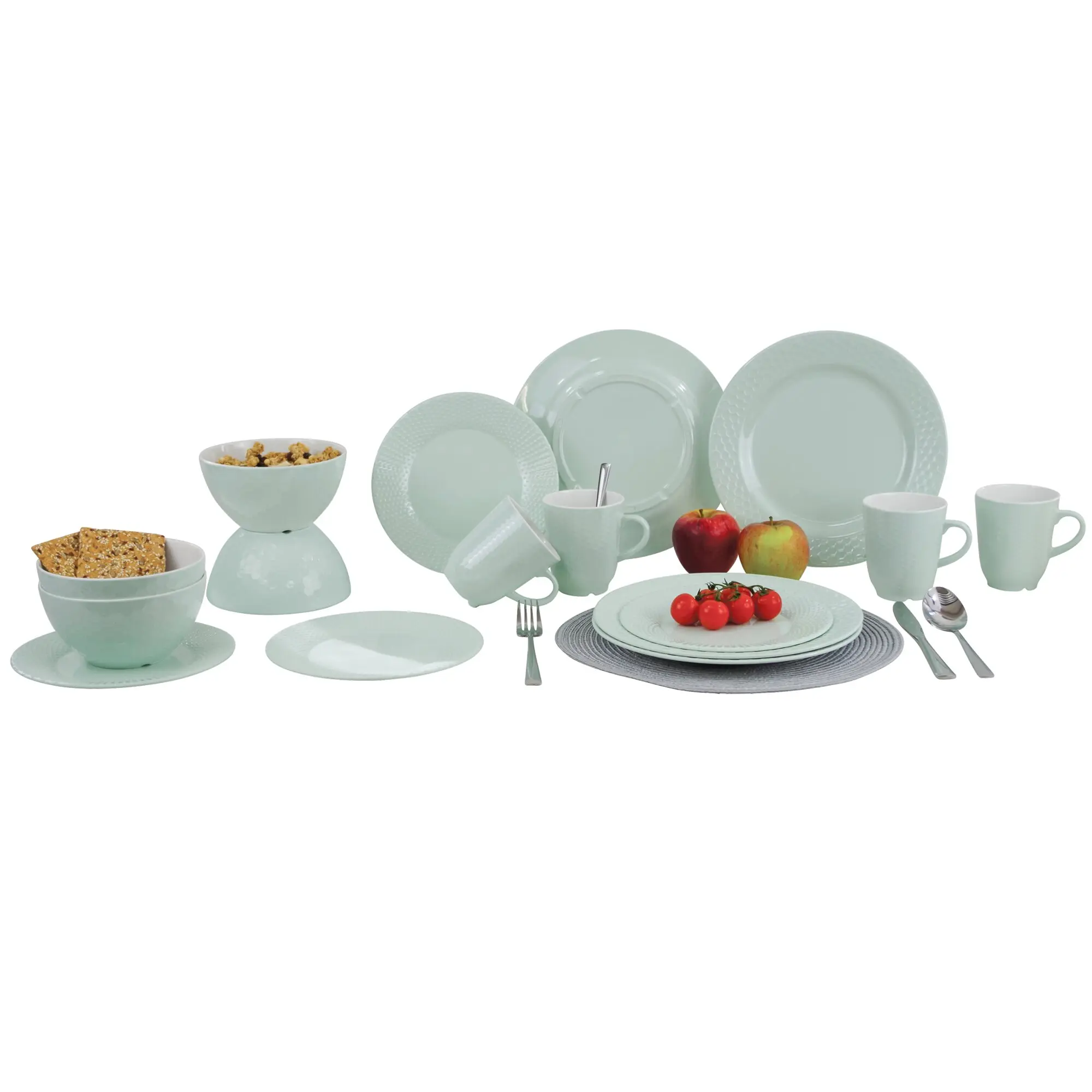 Geschirrset Royal Line, mint