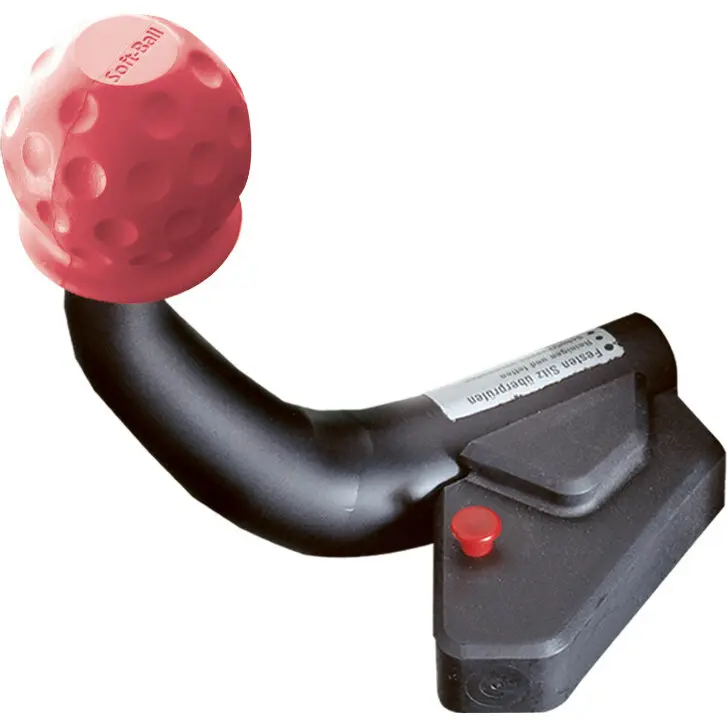 Soft-Ball – Schutzkappe für Anhängerkupplung, rot