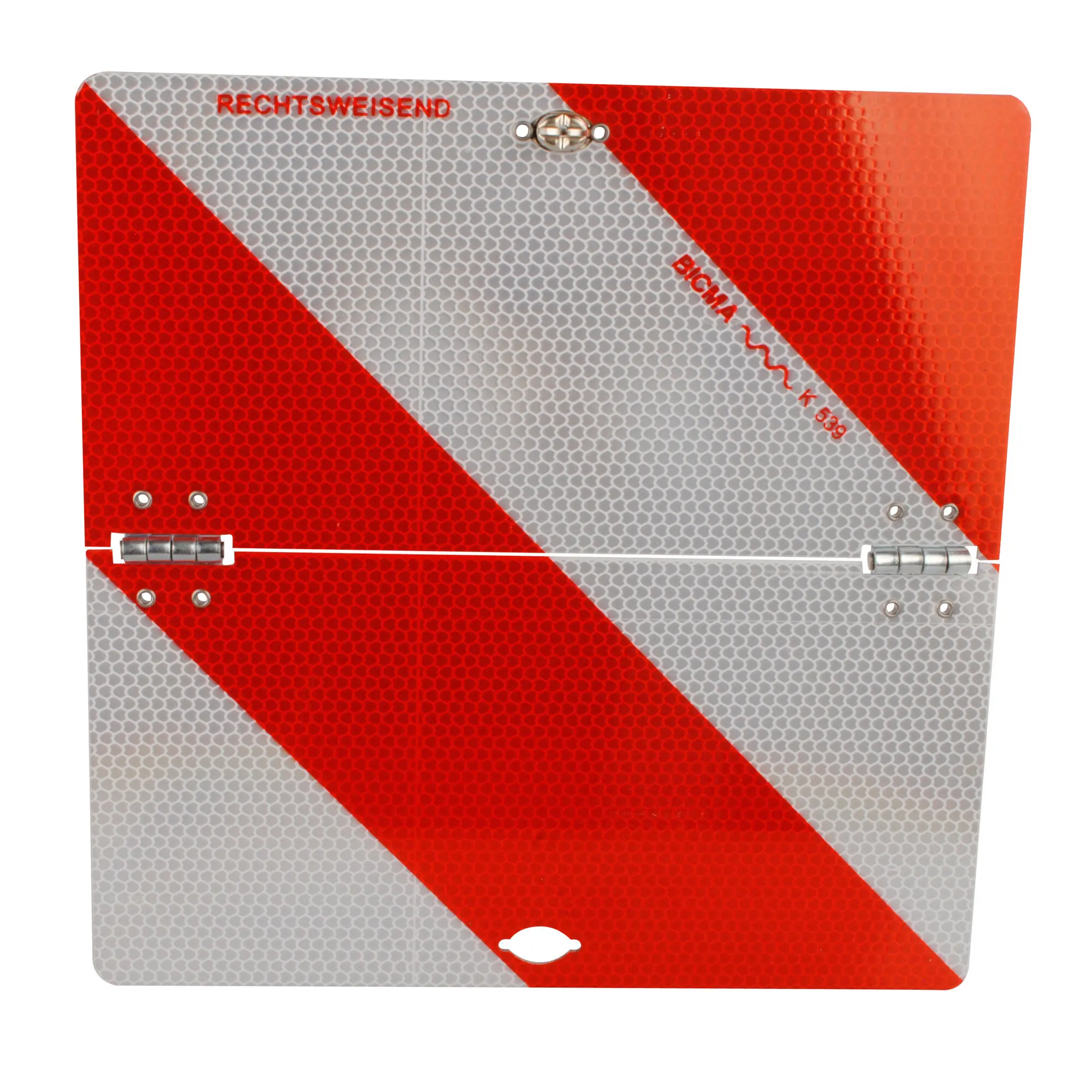 Warntafel, vorne