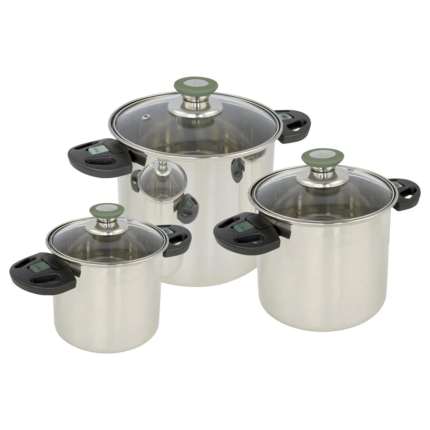 Kochtopfset Elegance Compact, Edelstahl
