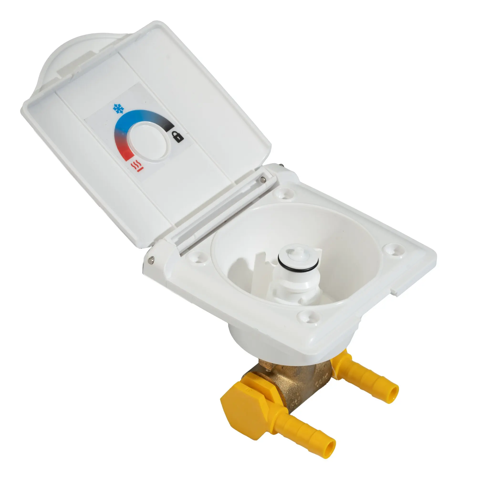 Outdoor Shower Connection ø 10 mm, white