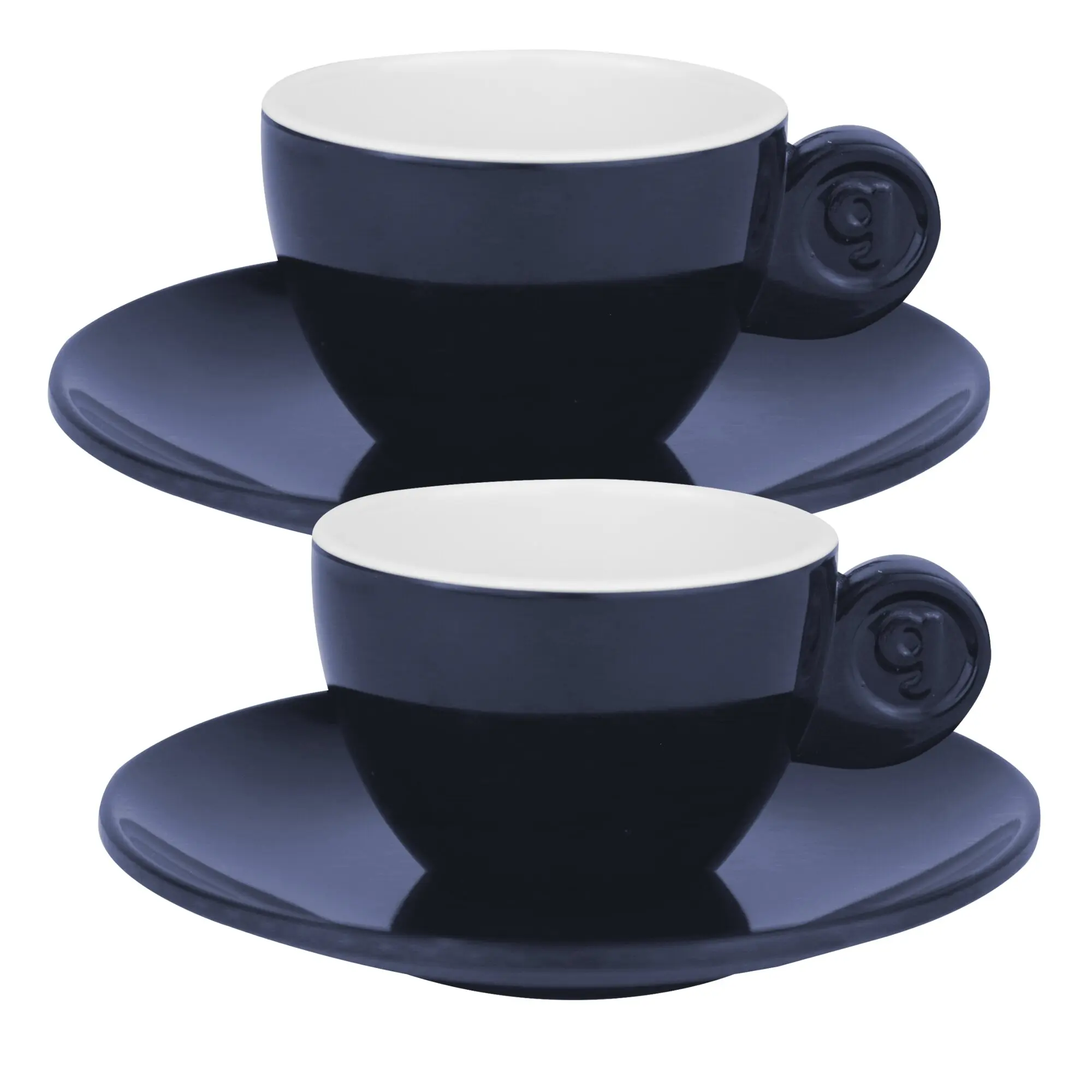 Espressoset Solid Line, blau