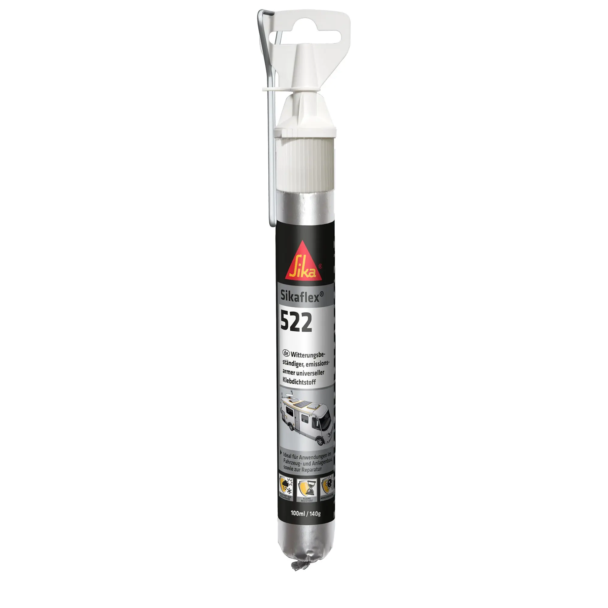 Sikaflex®-522 Kleb- und Dichtstoff, weiß, 100 ml