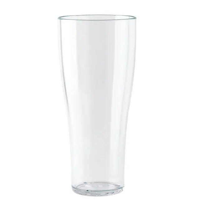 Premium-Campinggläser aus PC/SAN – glasklar, Weißbierglas, 500 ml