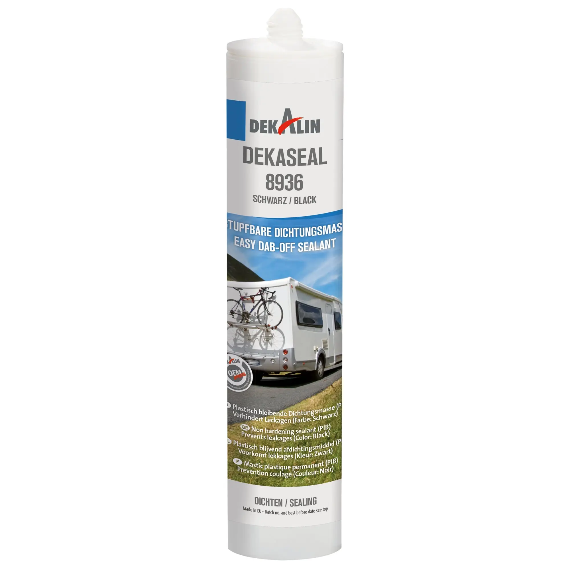 Dichtungsmasse DEKASEAL 8936, schwarz, 310 ml