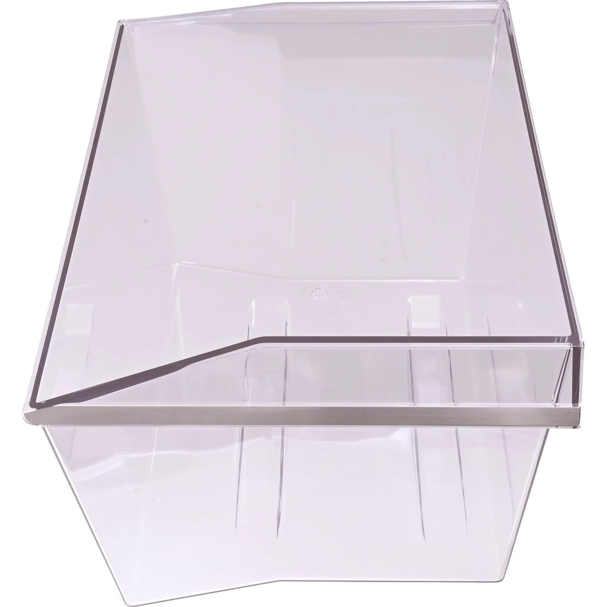 Rauchgraues, transparentes Gemüsefach aus Kunststoff für Thetford-Kühlschränke N3170, N3175, N4170 und N4175