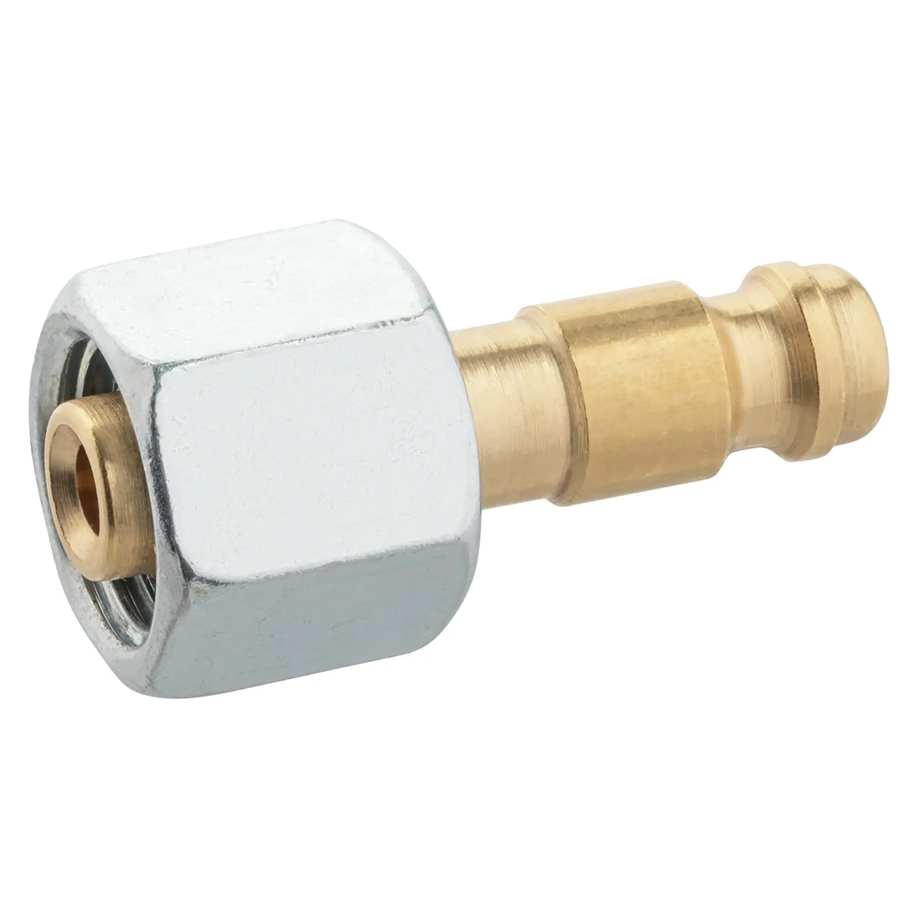 Plug Nipple STN x RST 8 ML+DL Assembled
