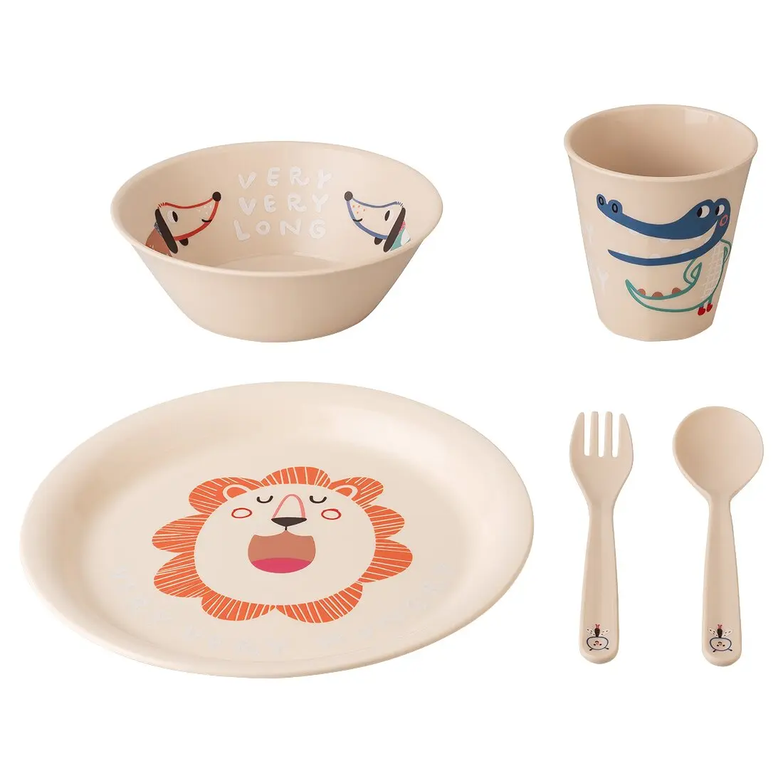 Kids Tableware Set Very at Home 4-Piece Set