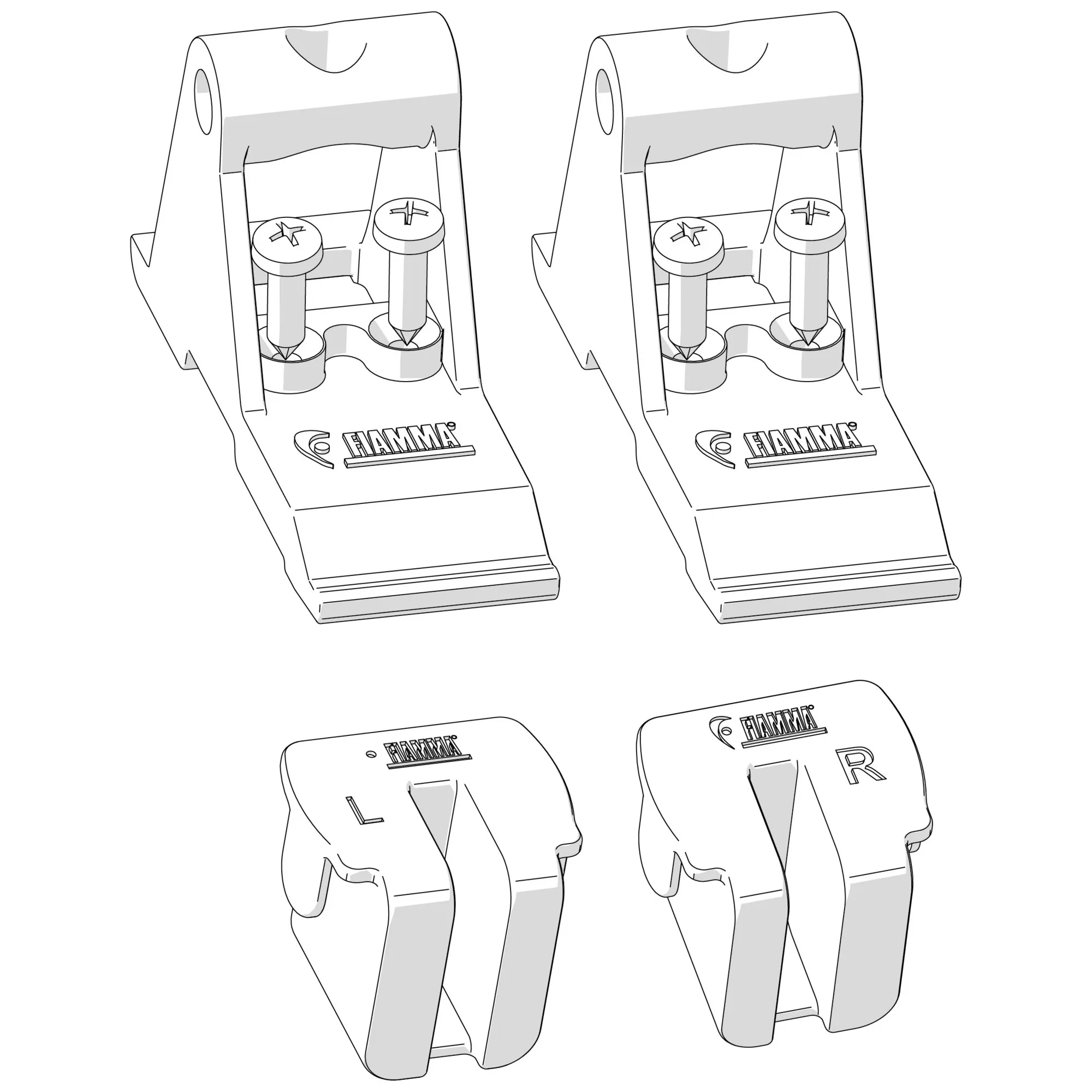 Montagekit für Side F45s