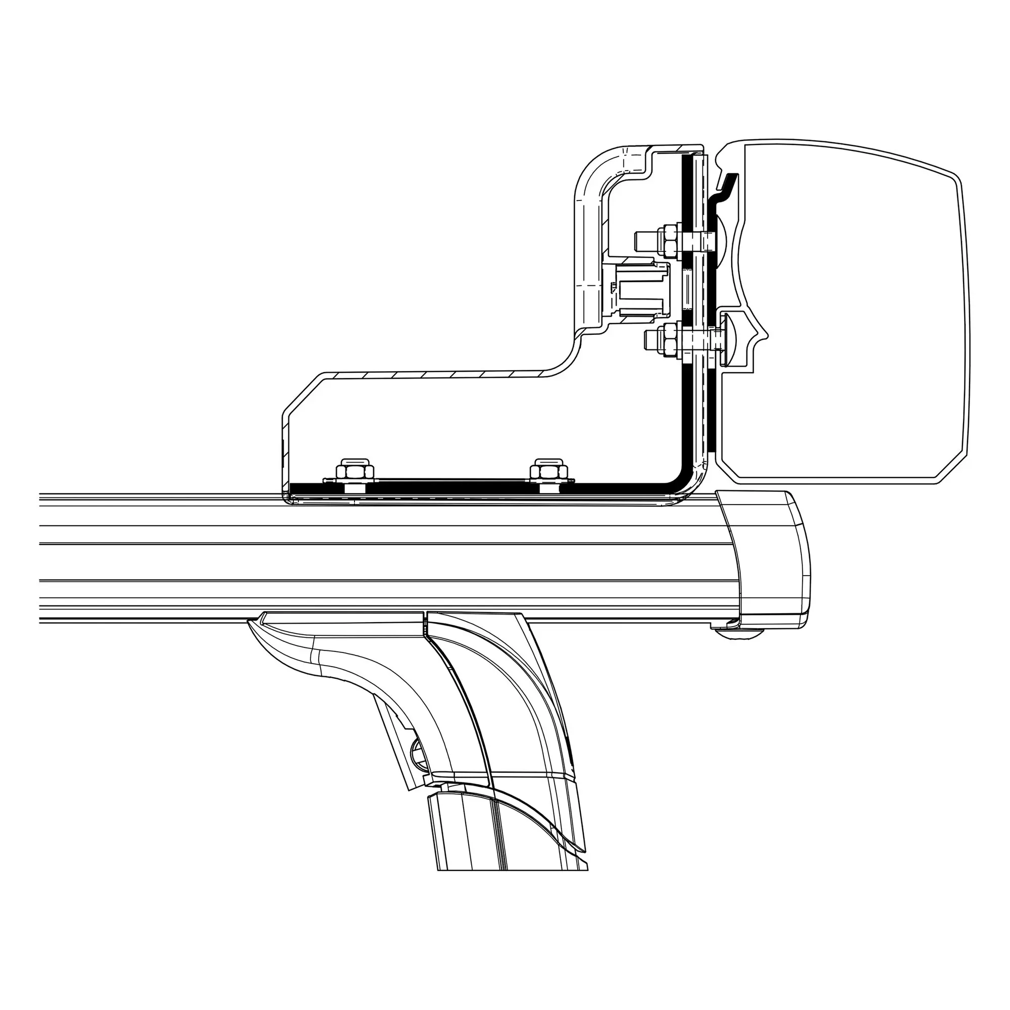 Adapter Roof Rack for Thule 3200