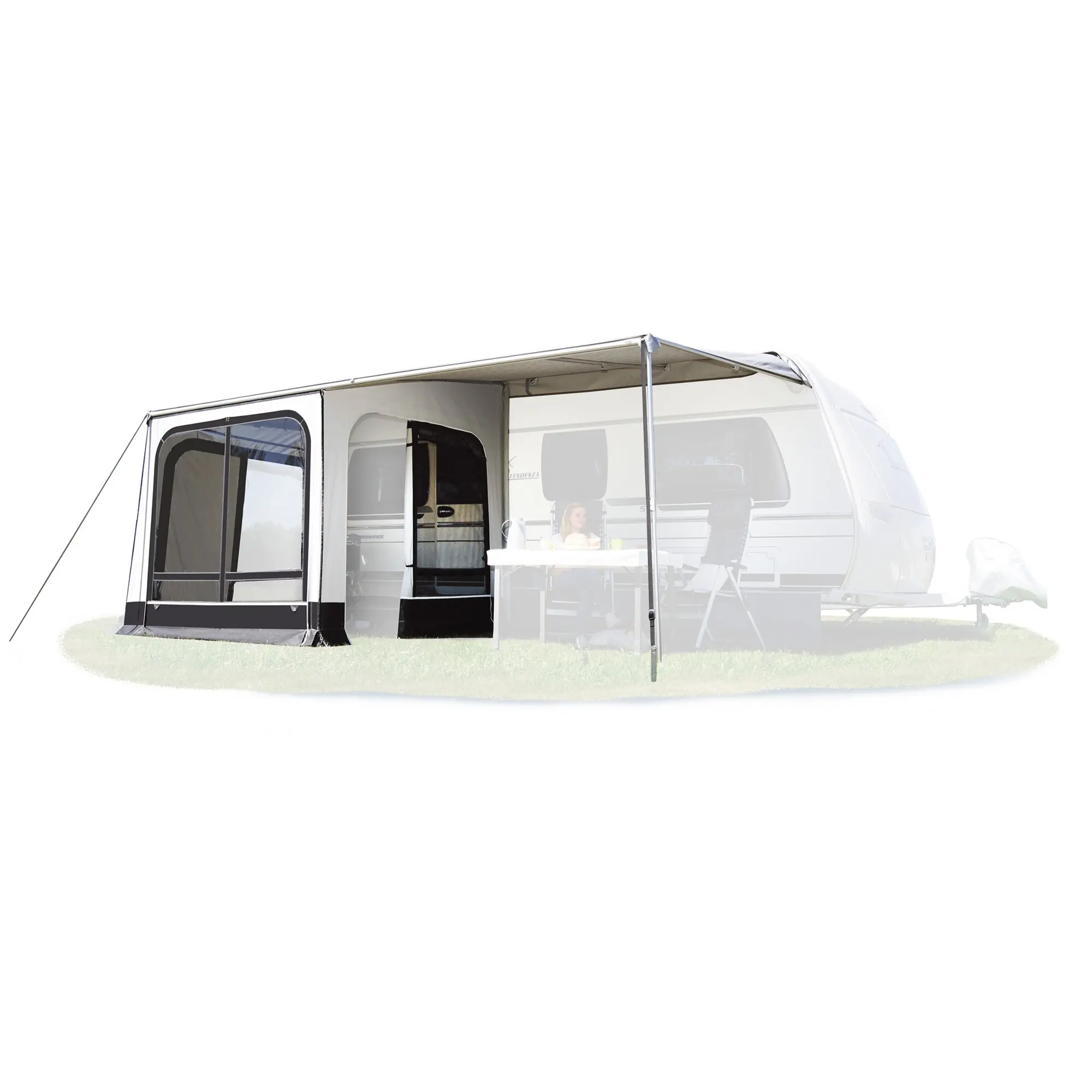 Umbaurahmen Cozy Frame für WIGO-Markisenset Rolli Plus Lounge