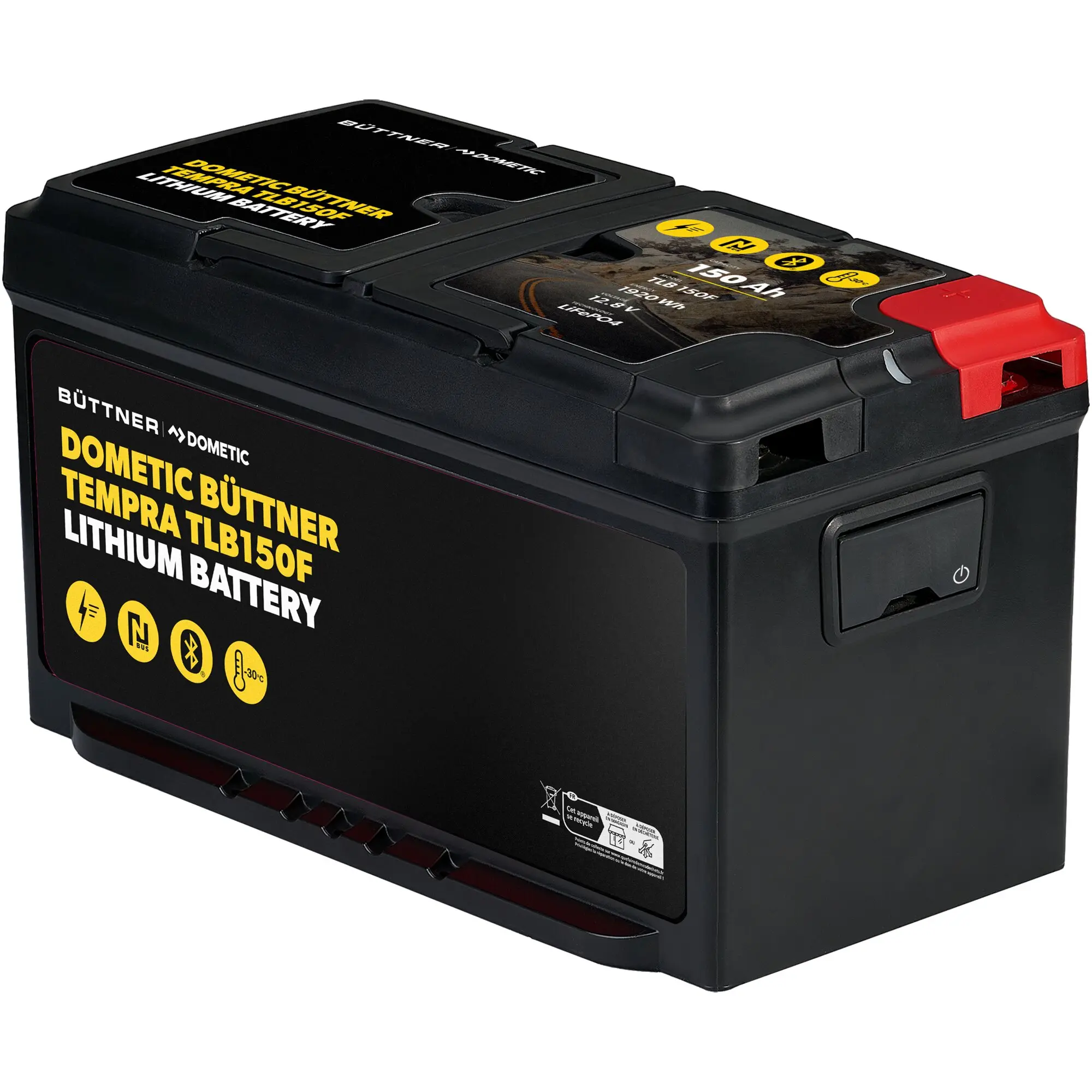 Lithium Batterie Tempra F mit Heizung TLB150F L5, 150 Ah