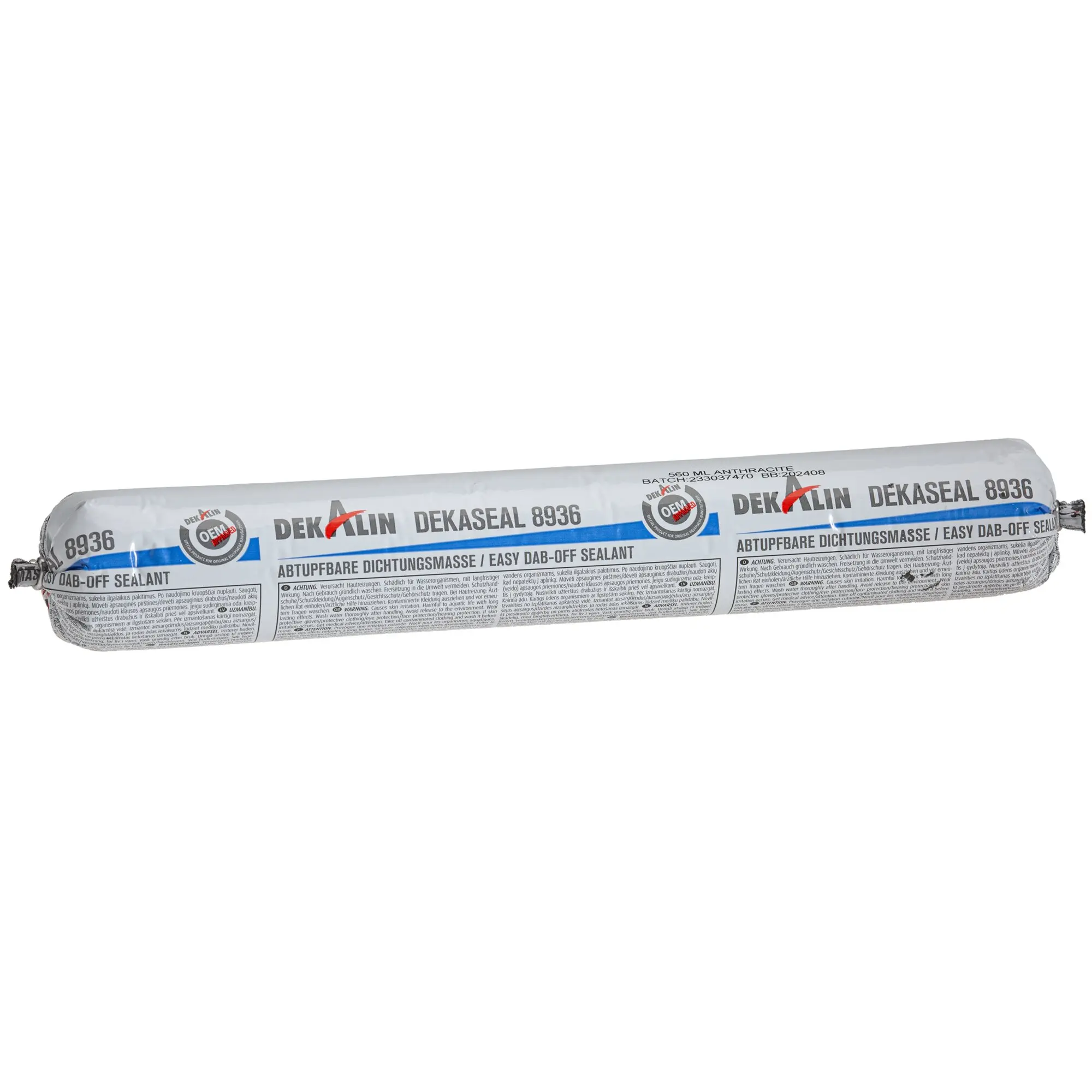 Dichtungsmasse DEKASEAL 8936, anthrazit, 560 ml