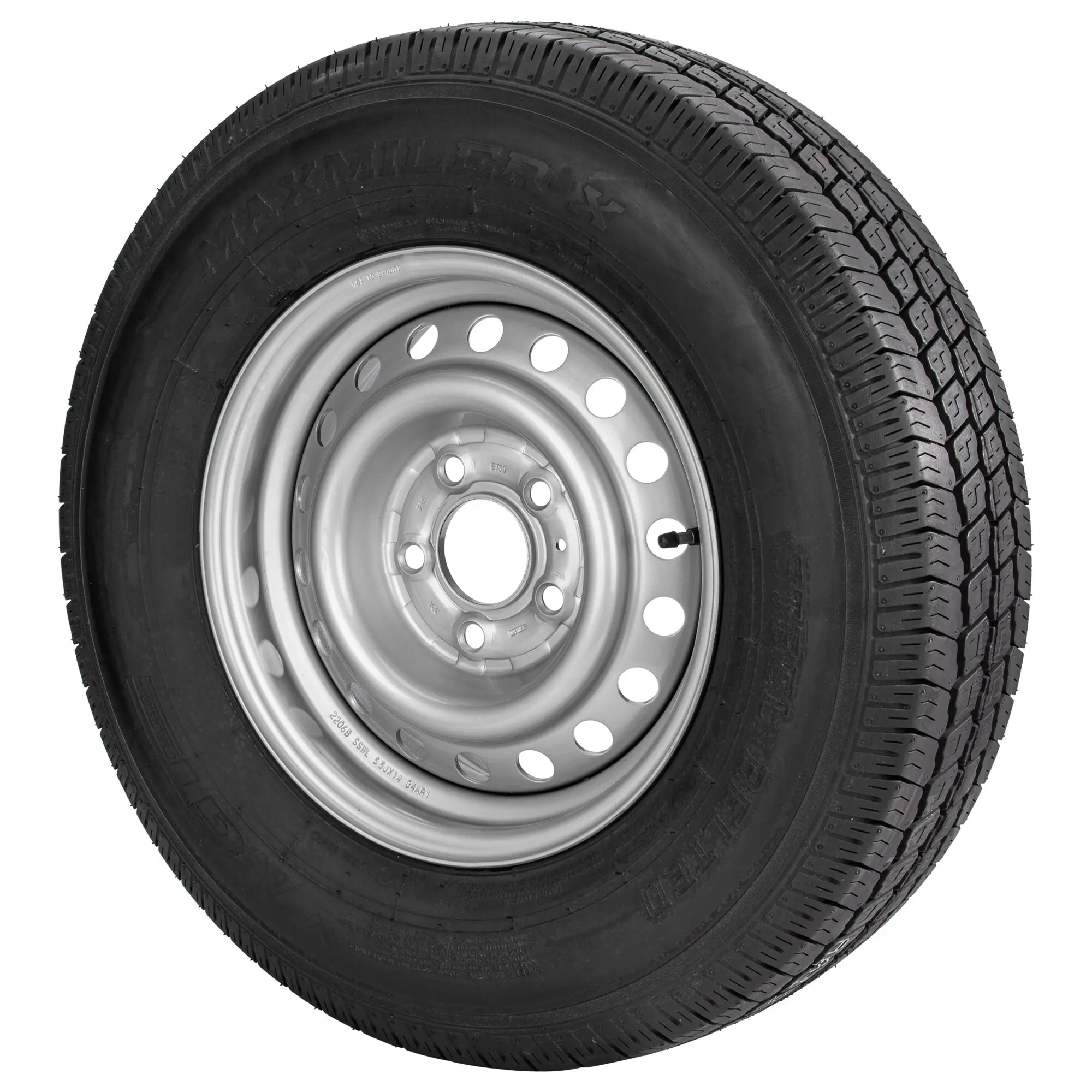 Reserverad für Wohnwagen, Mutter: o | LZ 5, 195 R14 C (5 ½ J x 14)
