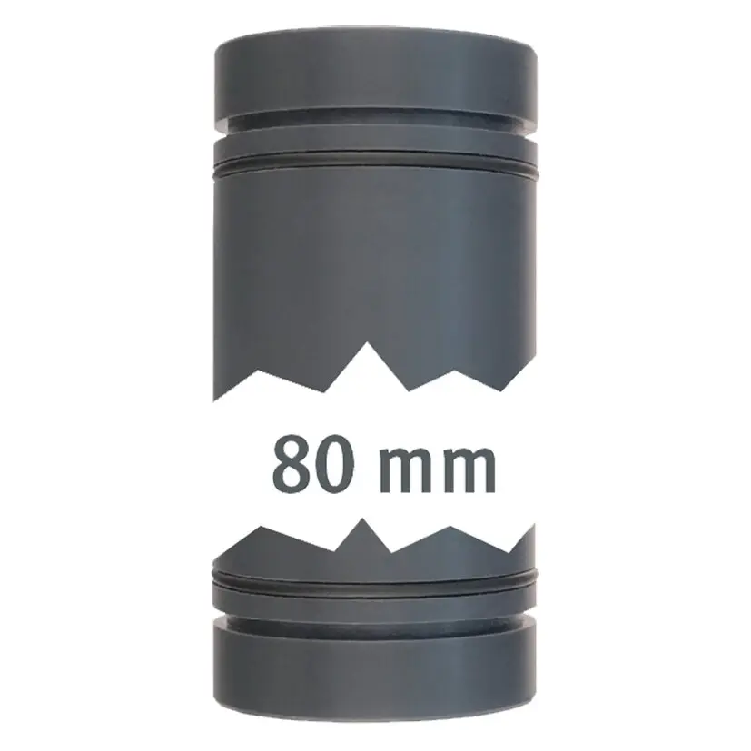 Rohrstecksystem LILIE GrauGELB®, 8 cm