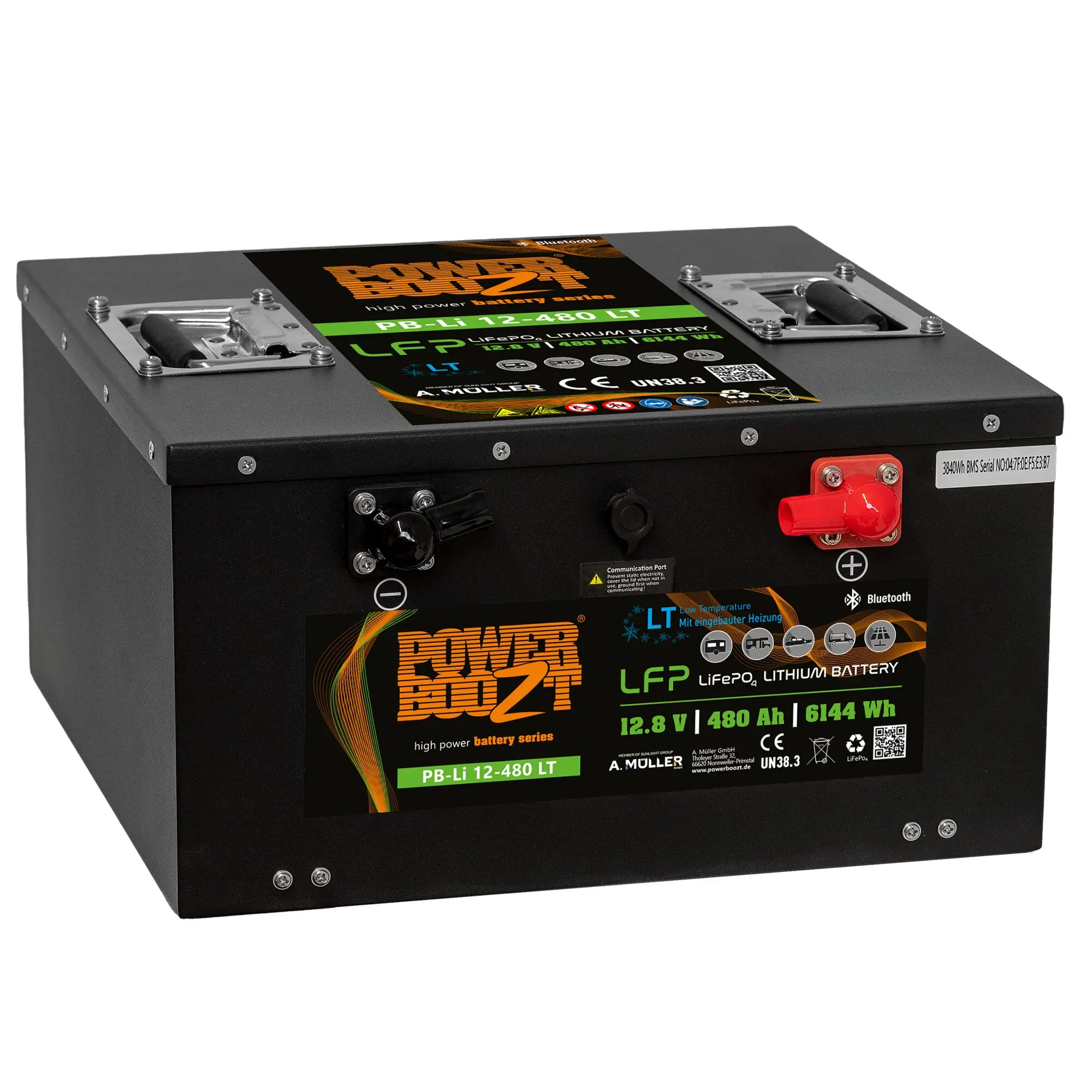 Lithium Kaltwetterbatterie, 480 Ah