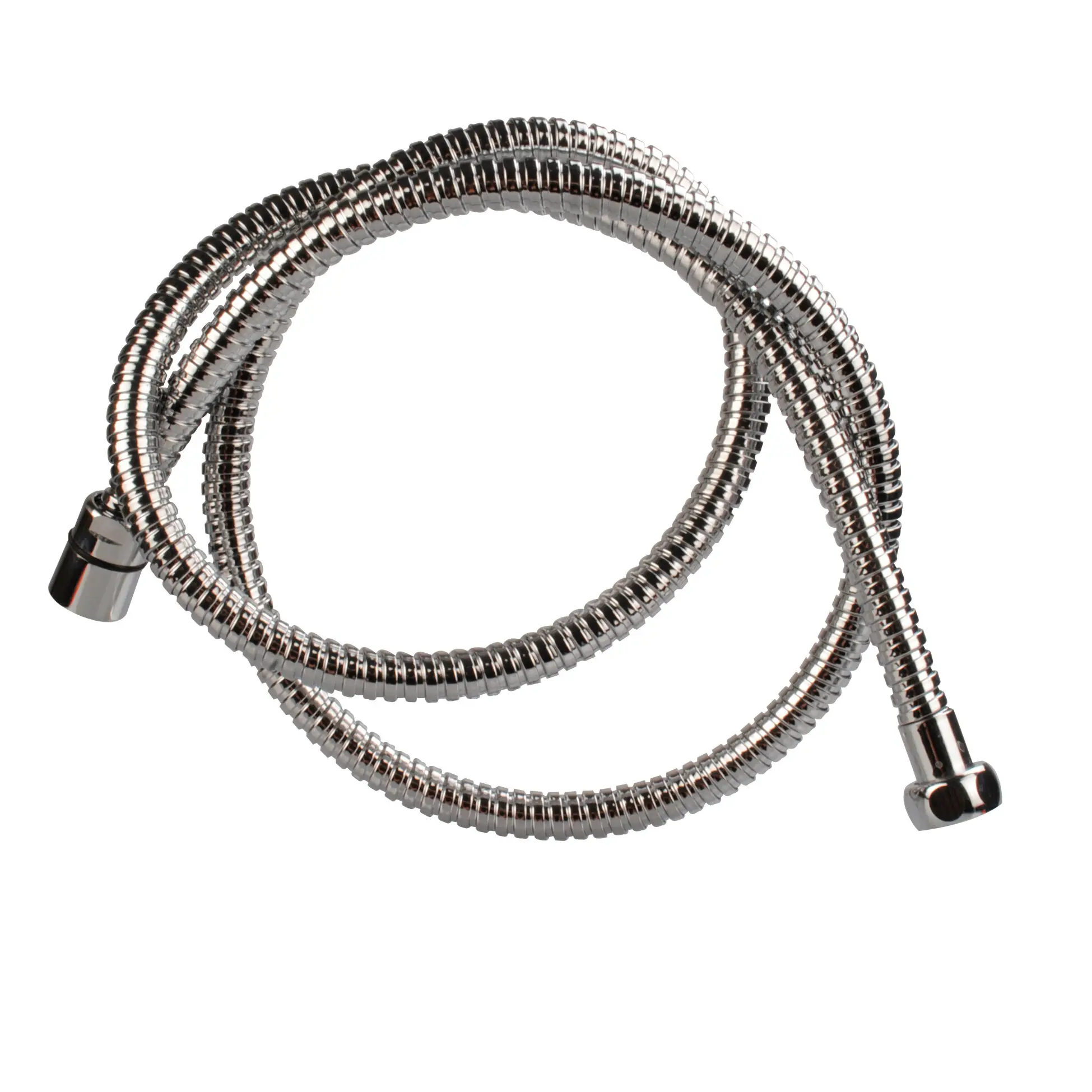 Shower Hose chrome, ½" × ½"