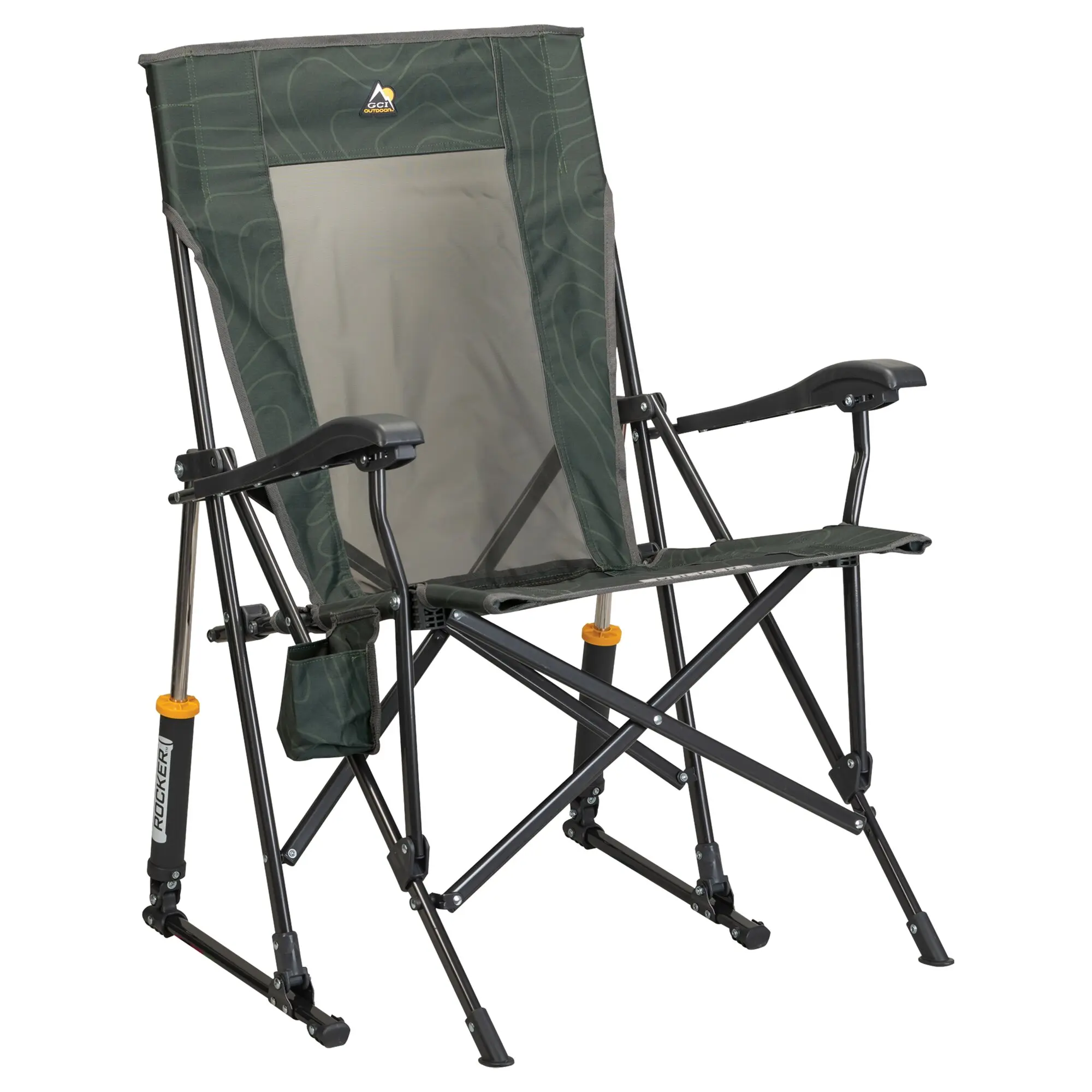 Camping-Schaukelstuhl RoadTrip Rocker™, dunkelgrün