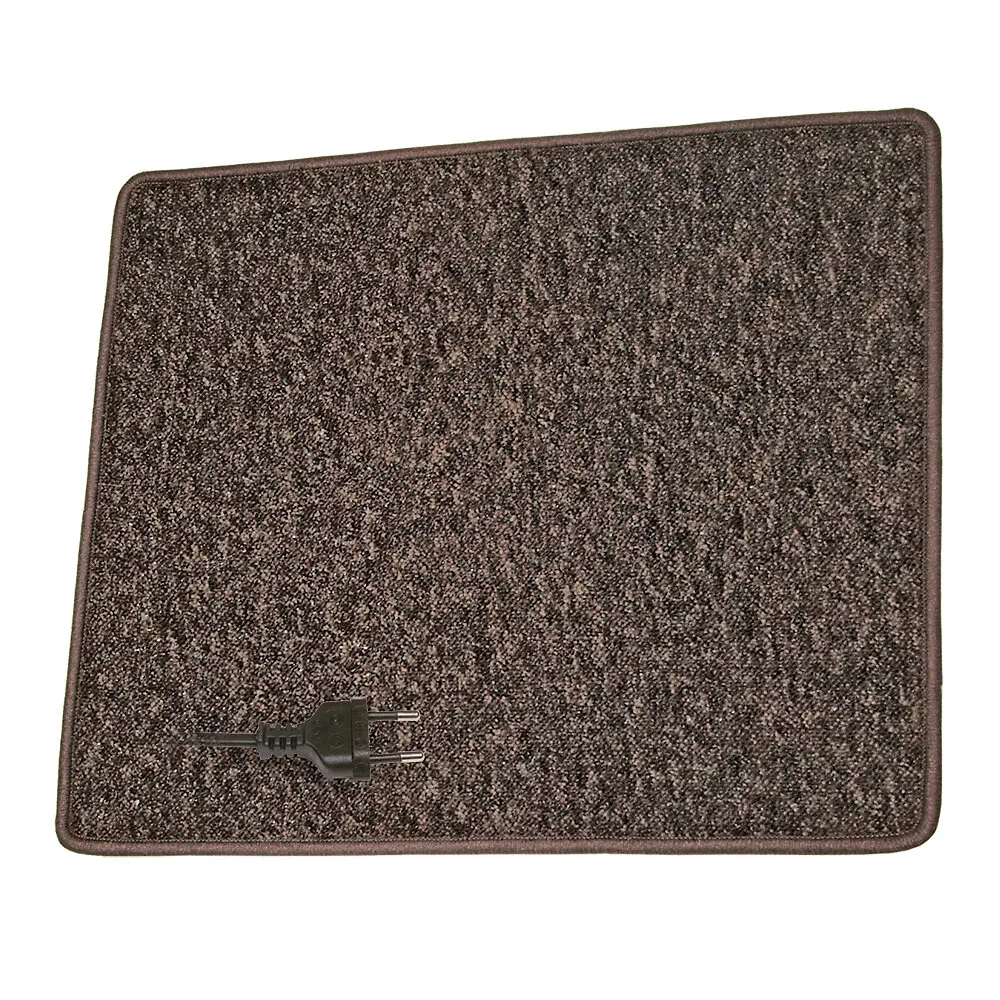 Heizteppich 230 V/40 x 60 cm, dunkelbraun