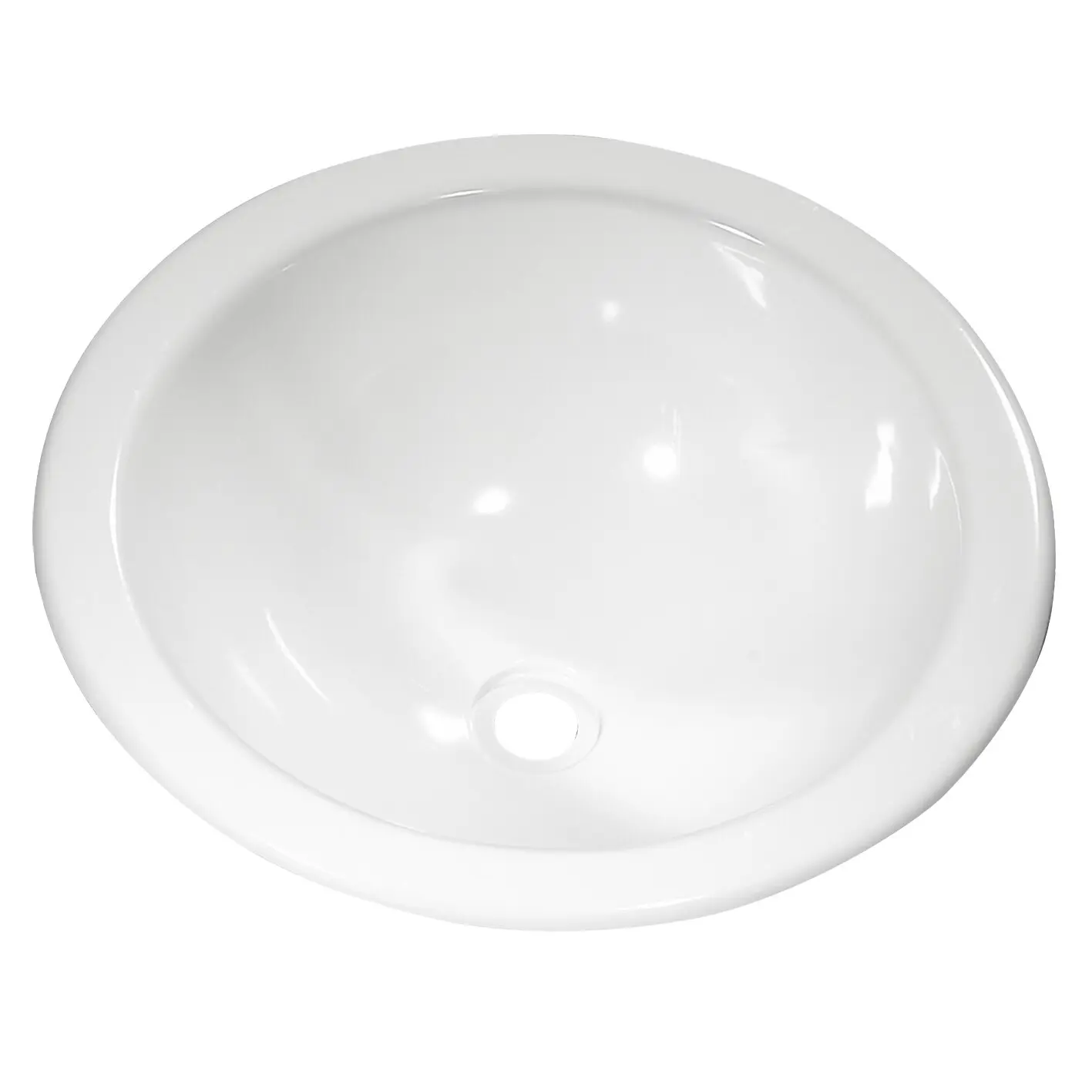 Einlegemulde rund, 360 mm, weiß