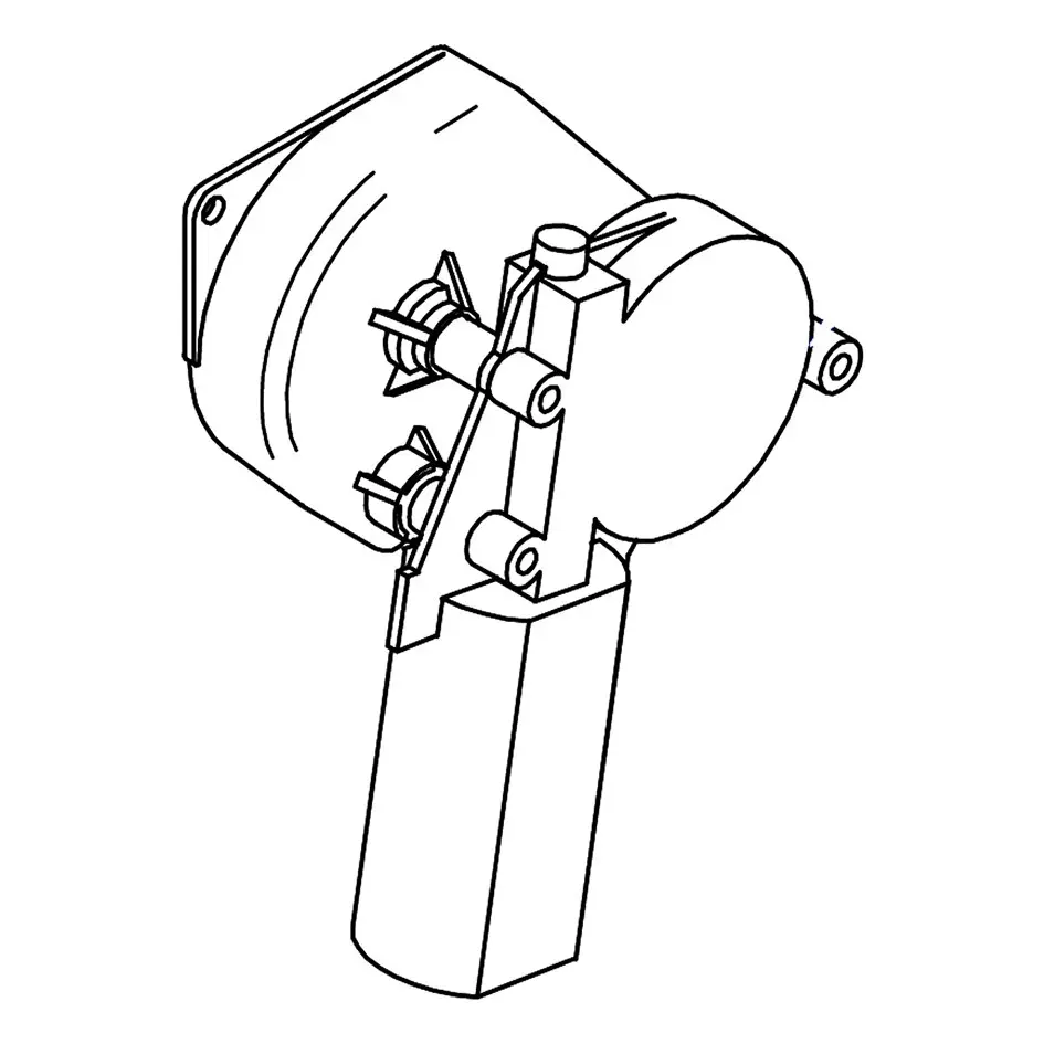 Motor Thule Double Step 12 V Aluminium