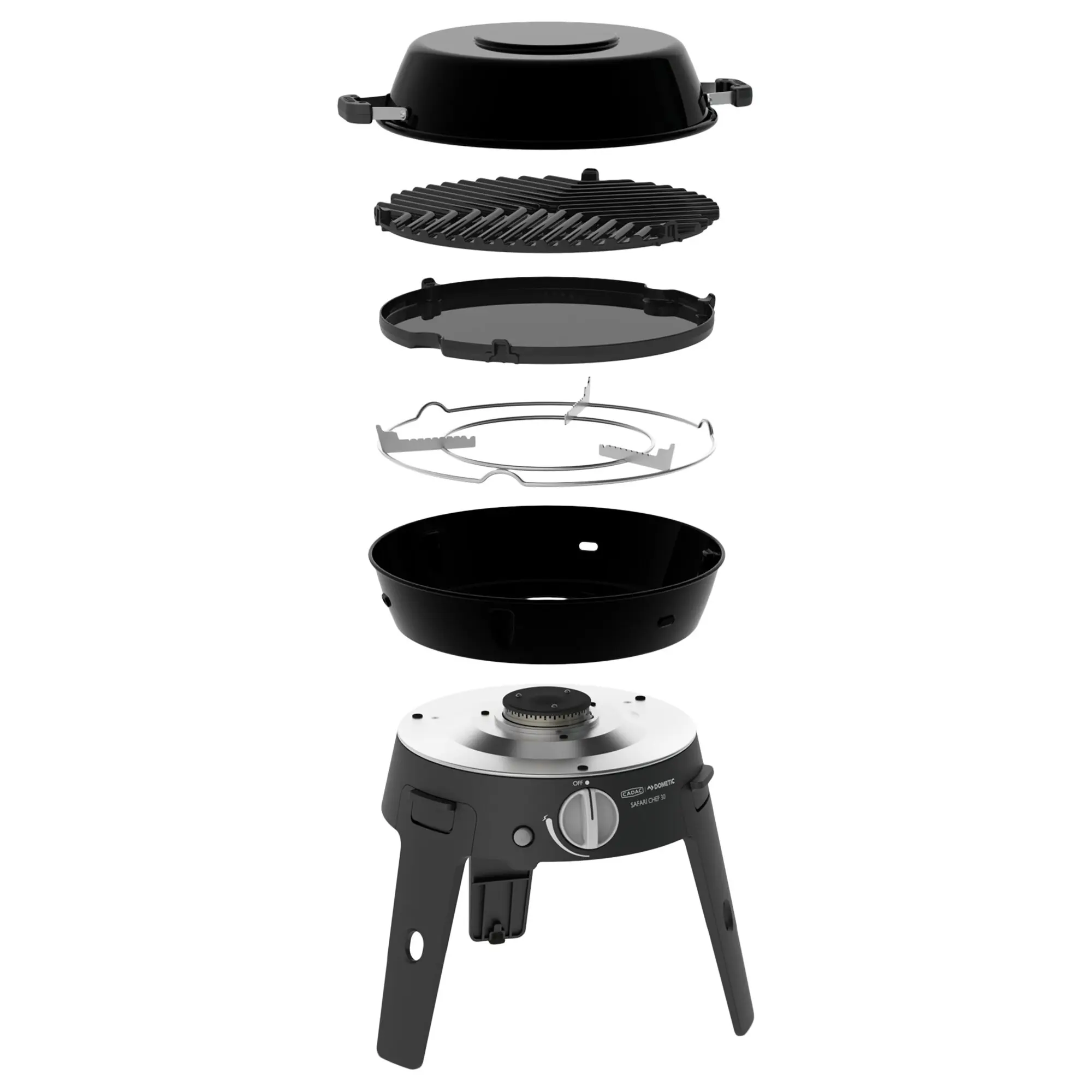 Gasgrill Safari Chef 30 Deluxe, 30 mbar