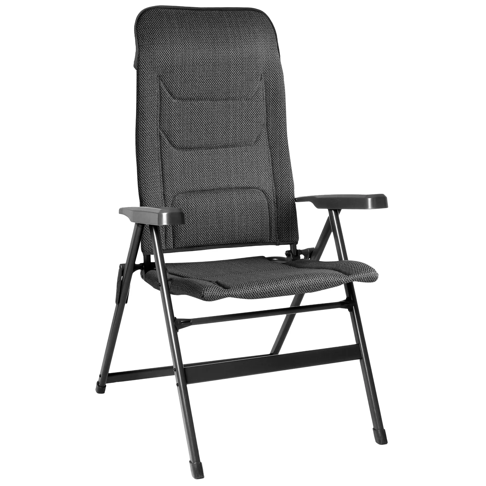 Camping Chair Aravel 3D M, flecked with grey