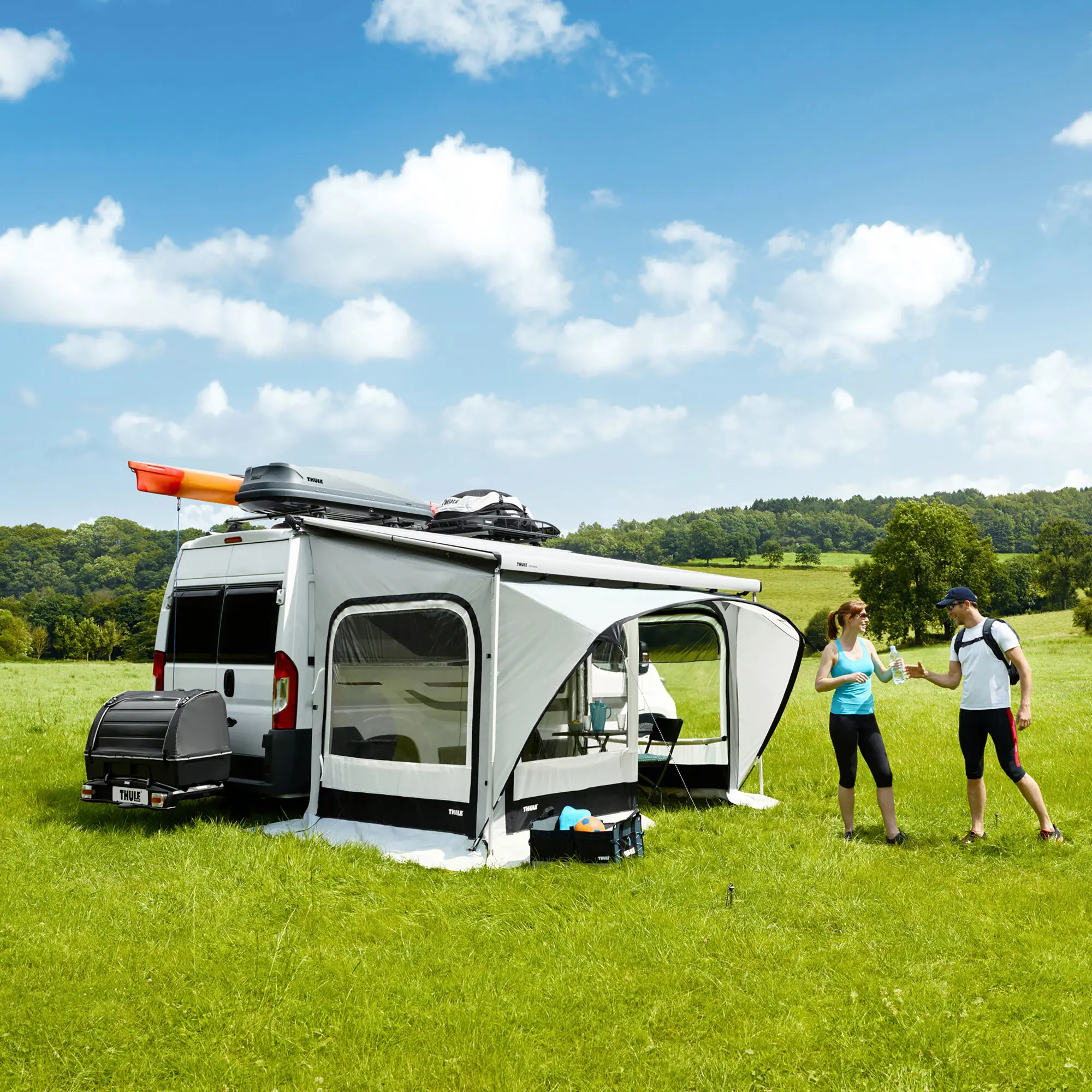 Markisenzelt Thule QuickFit Ducato, 3 x 2,25 m