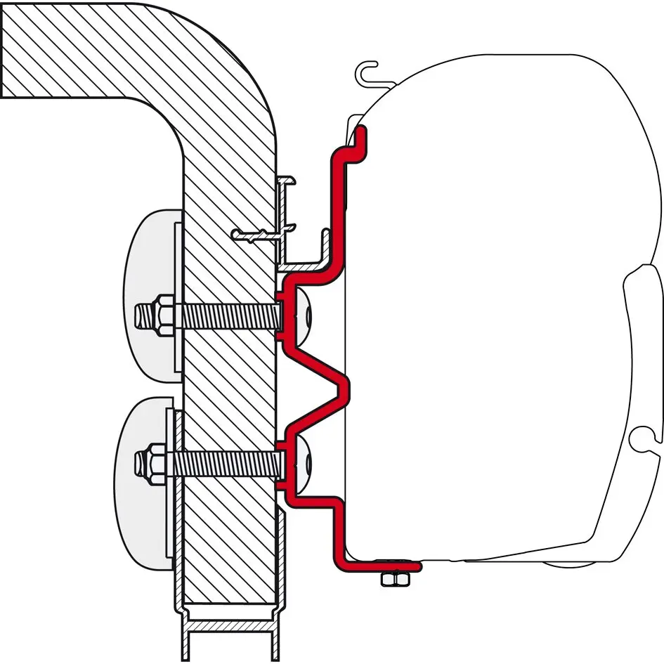 Awning Adapter Hymer Camp 300